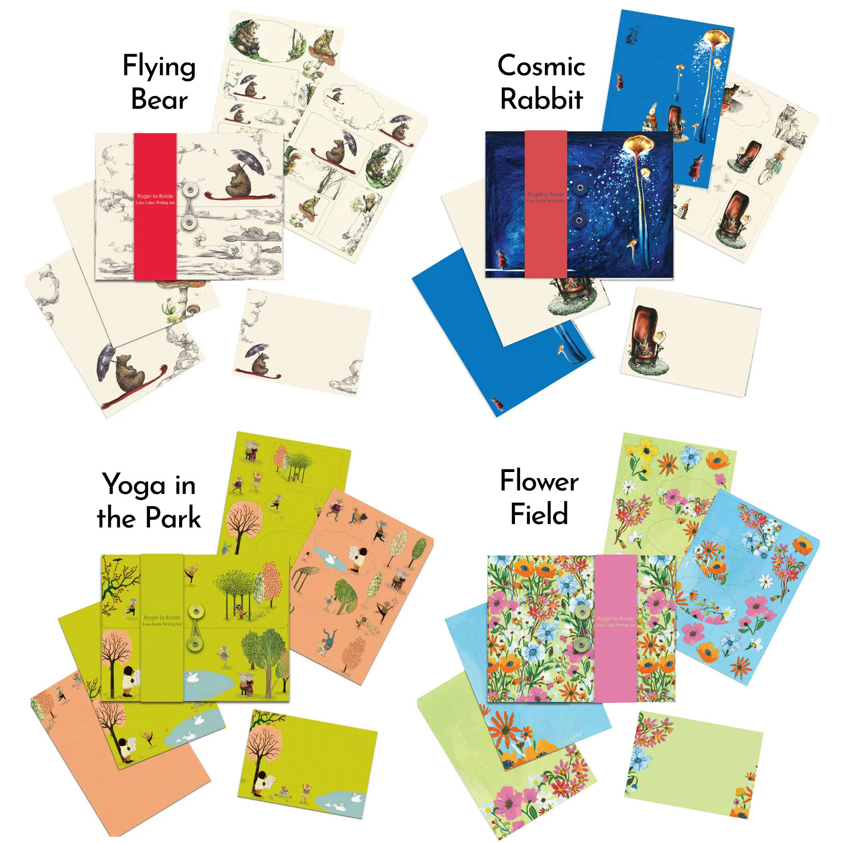 Roger la Borde Luxe Letter Writing Set (Assorted Styles)