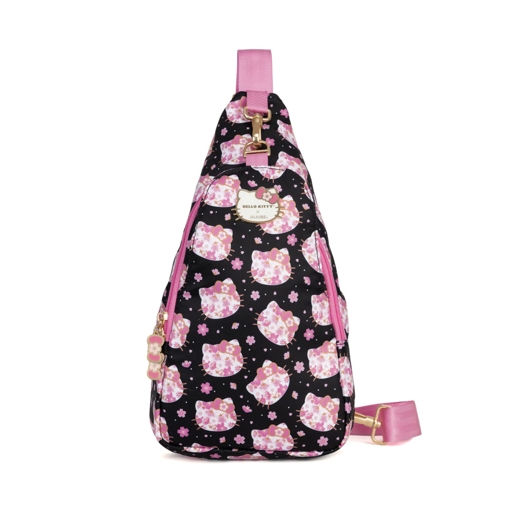 Hello Kitty x JuJuBe Cherry Blossoms - Crossbody Sling Bag / Flower Mini Bag
