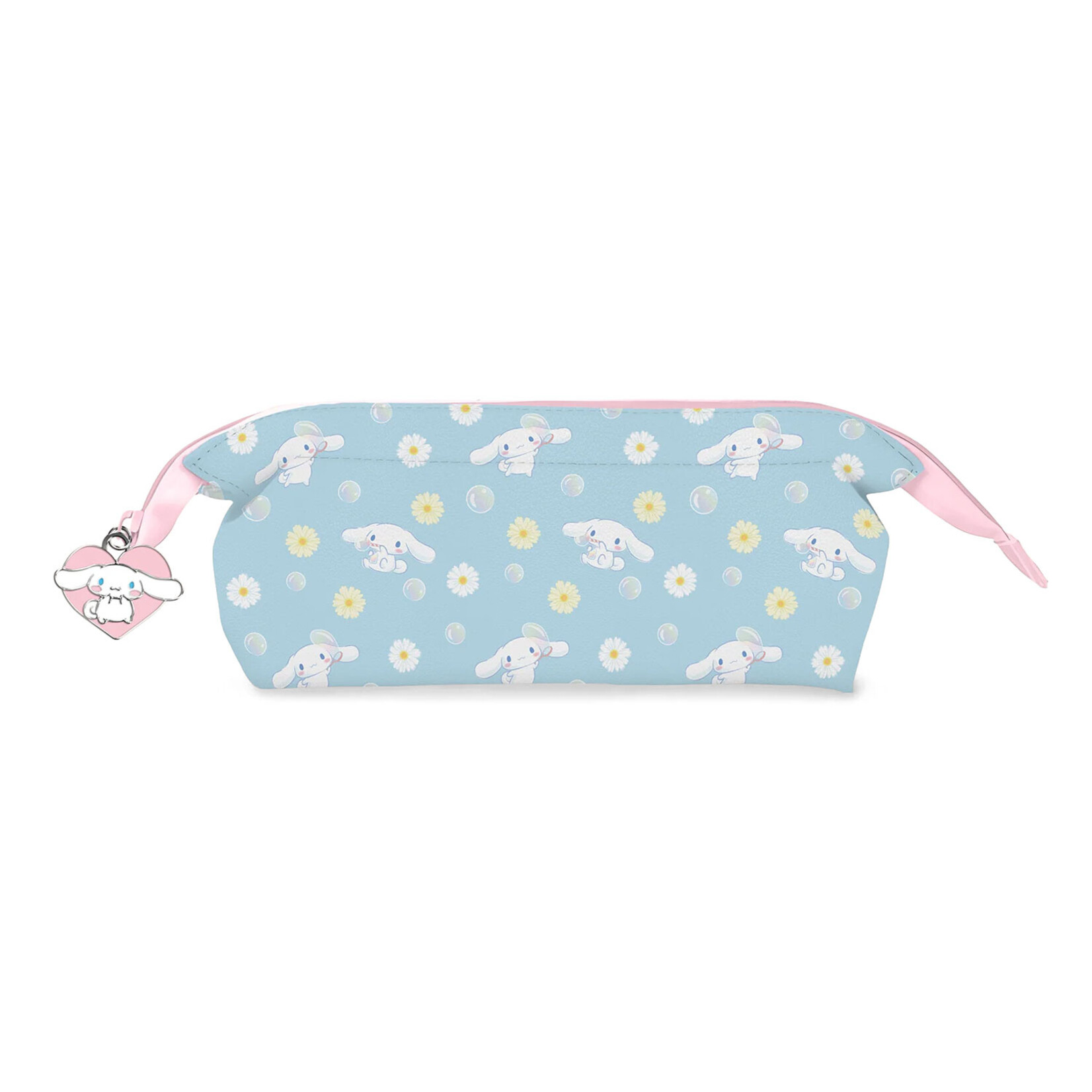 Hello Kitty Cinnamoroll Sweet Daisies Charmed Pencil Pouch