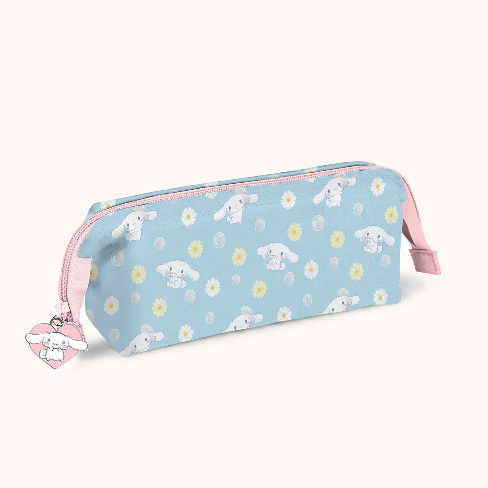 Hello Kitty Cinnamoroll Sweet Daisies Charmed Pencil Pouch
