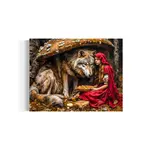 Salty Alyce Wall Decor - Little Red Riding Hood and Wolf