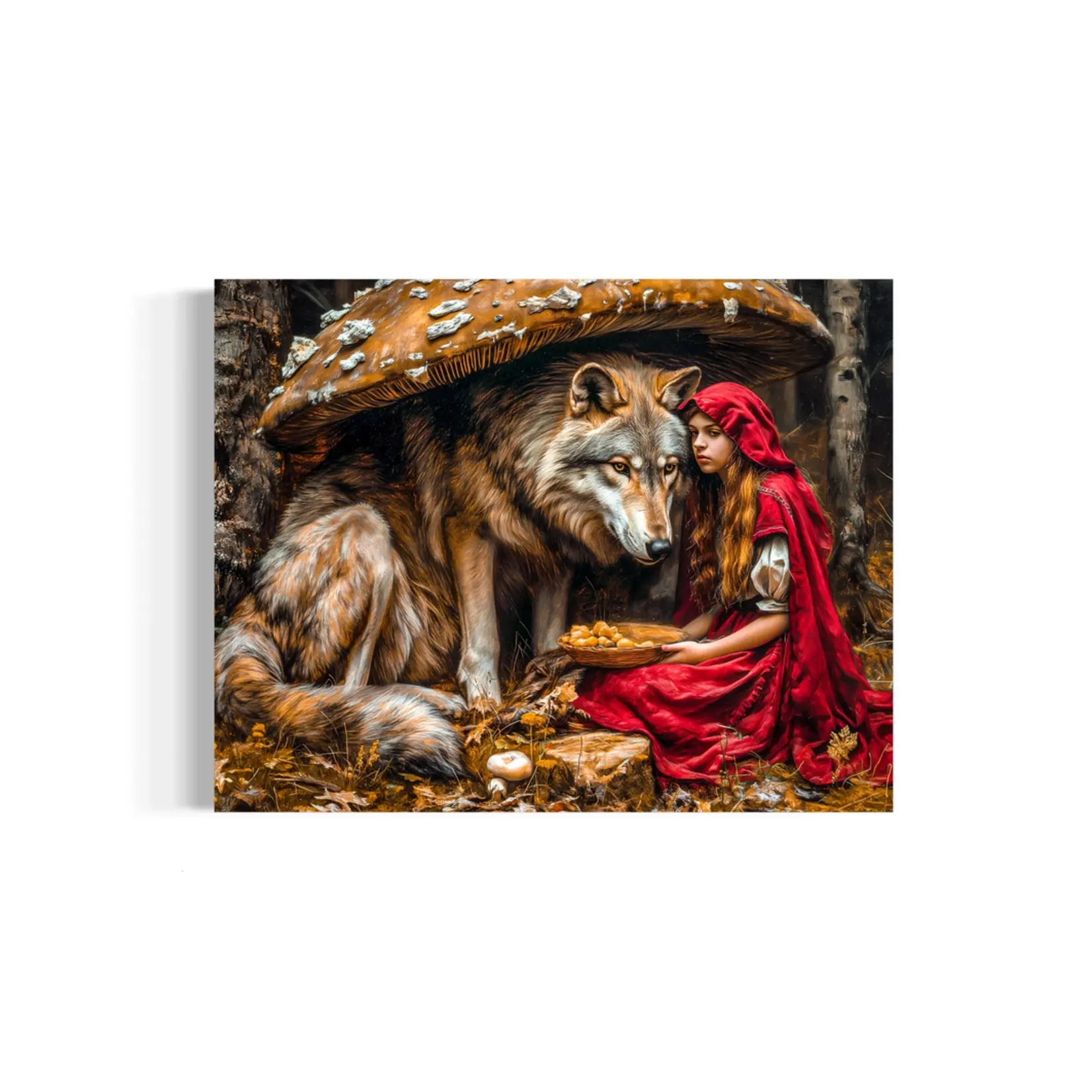 Salty Alyce Wall Decor - Little Red Riding Hood and Wolf