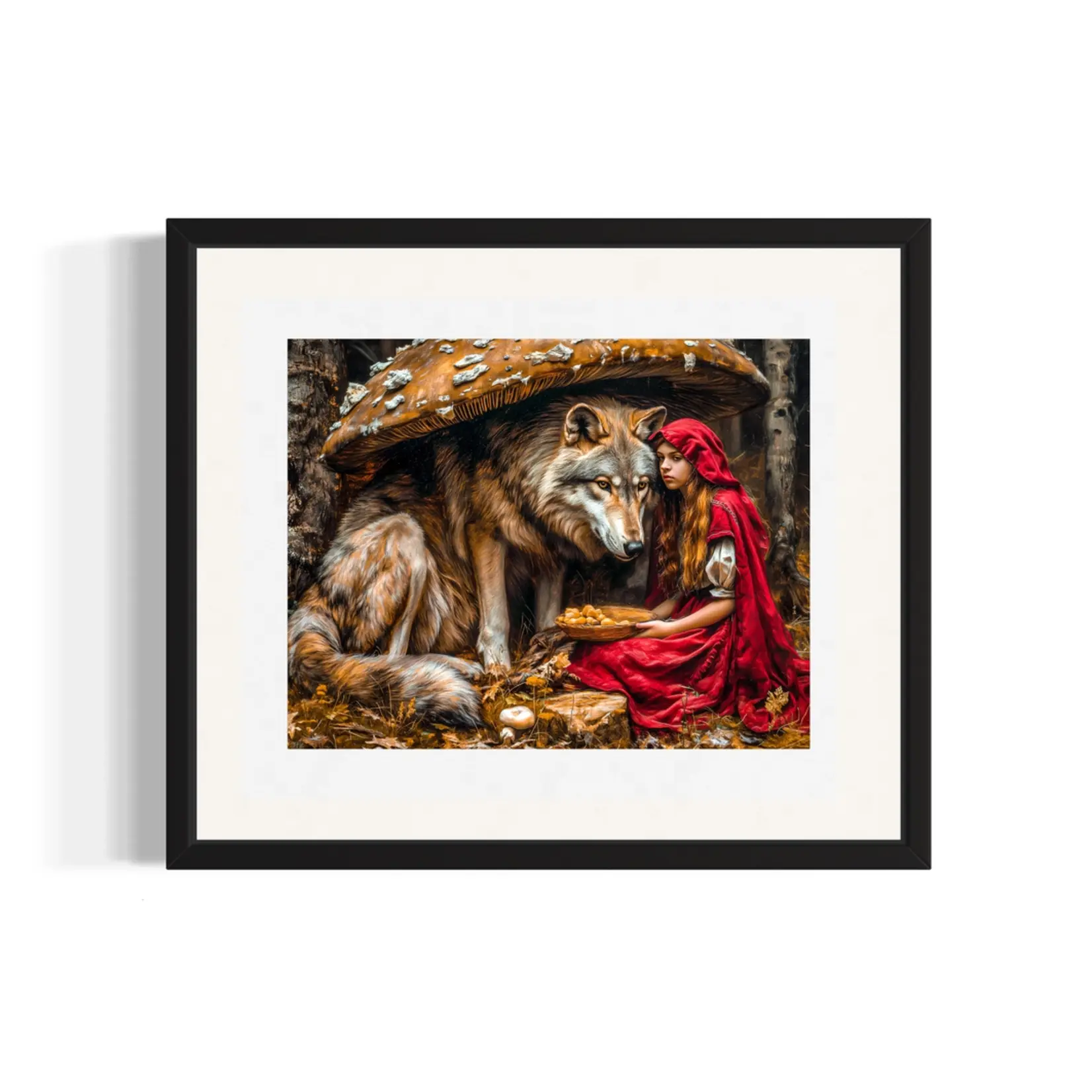 Salty Alyce Wall Decor - Little Red Riding Hood and Wolf
