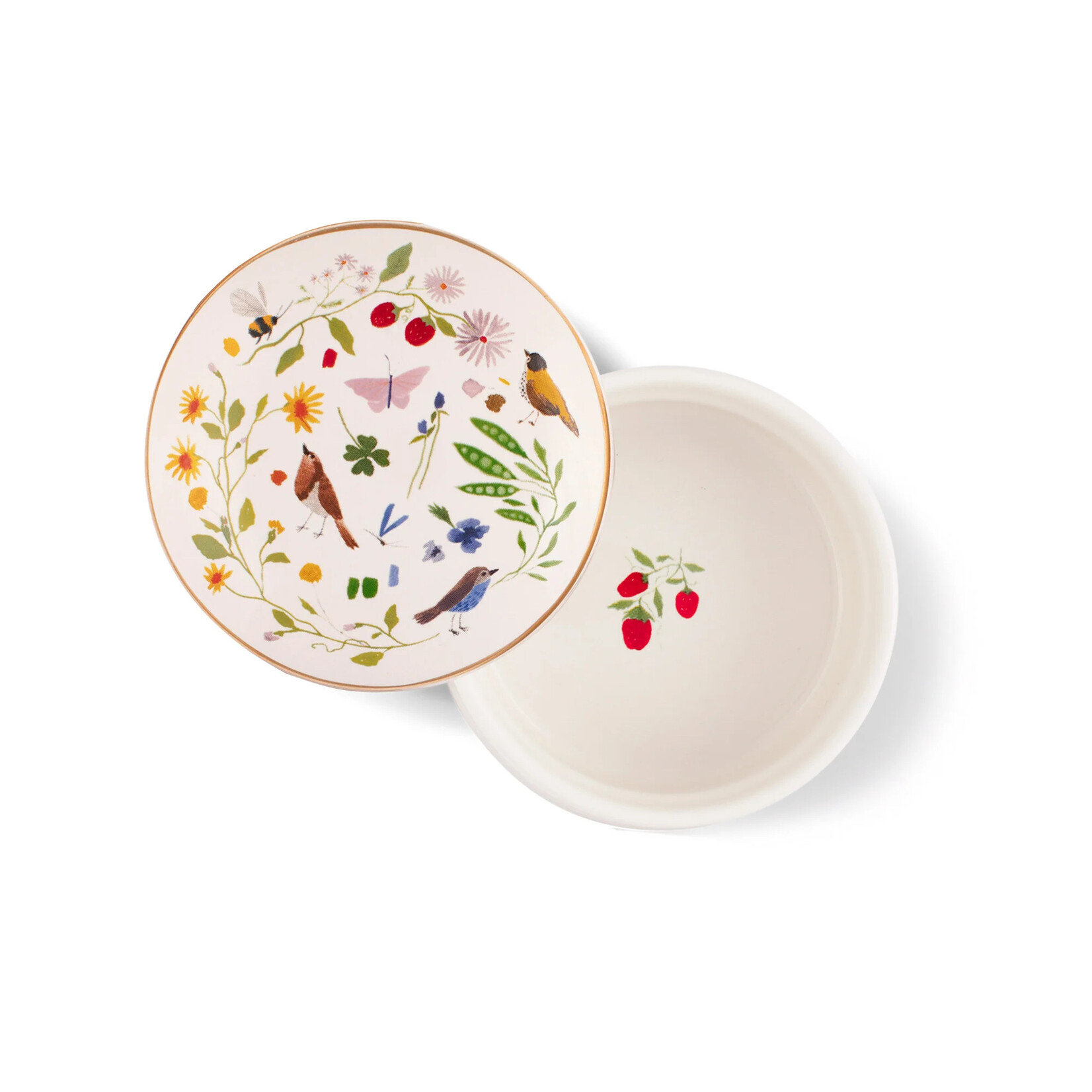 Fringe Studio Small Trinket Box - Megan's Garden