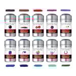 Jacques Herbin Ink Cartridges - Pack of 6 (Assorted Colours)