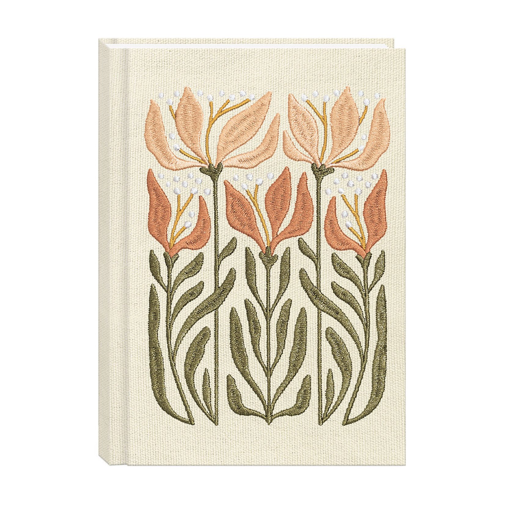 Lady Jayne Embroidered Fabric Journal - Assorted Styles