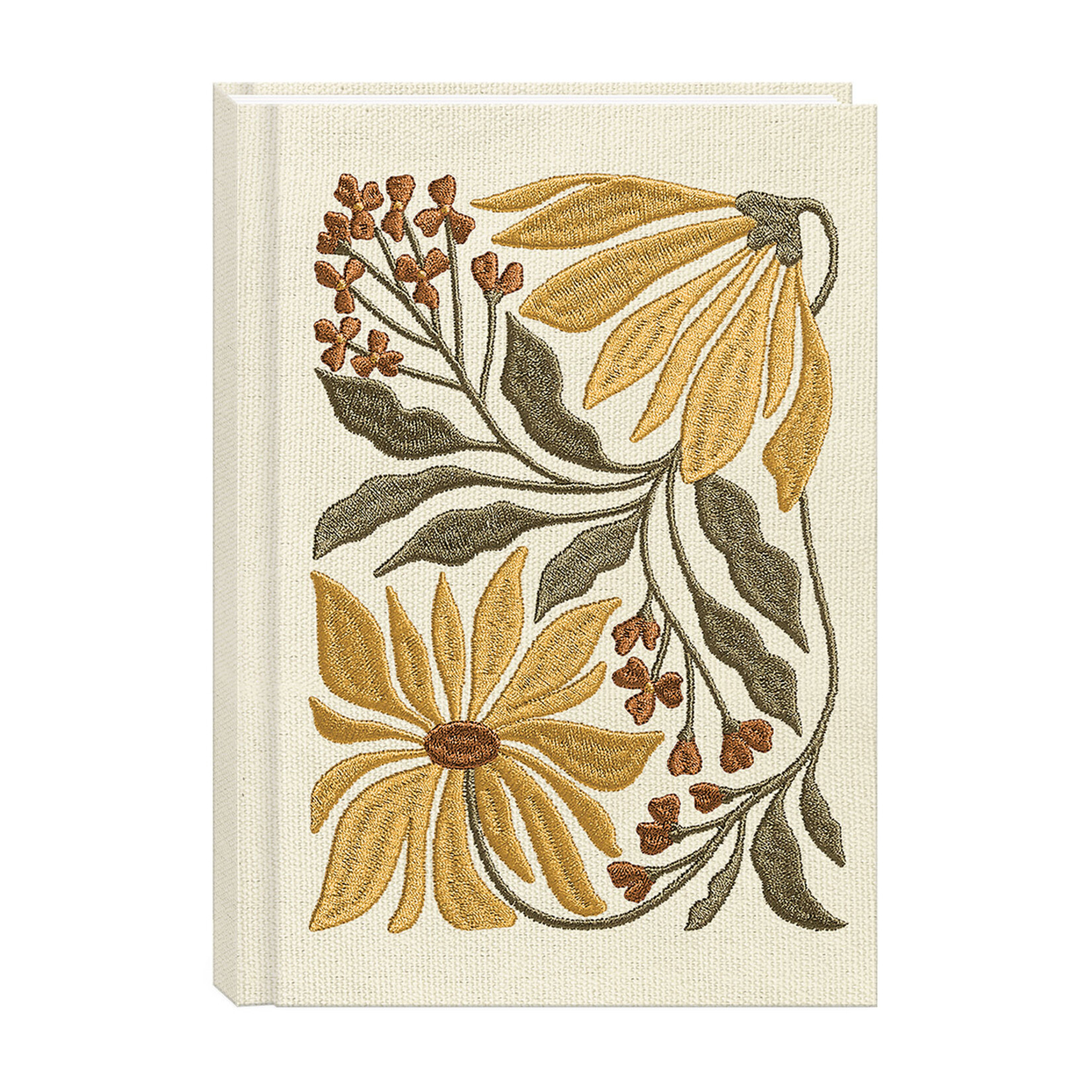 Lady Jayne Embroidered Fabric Journal - Assorted Styles