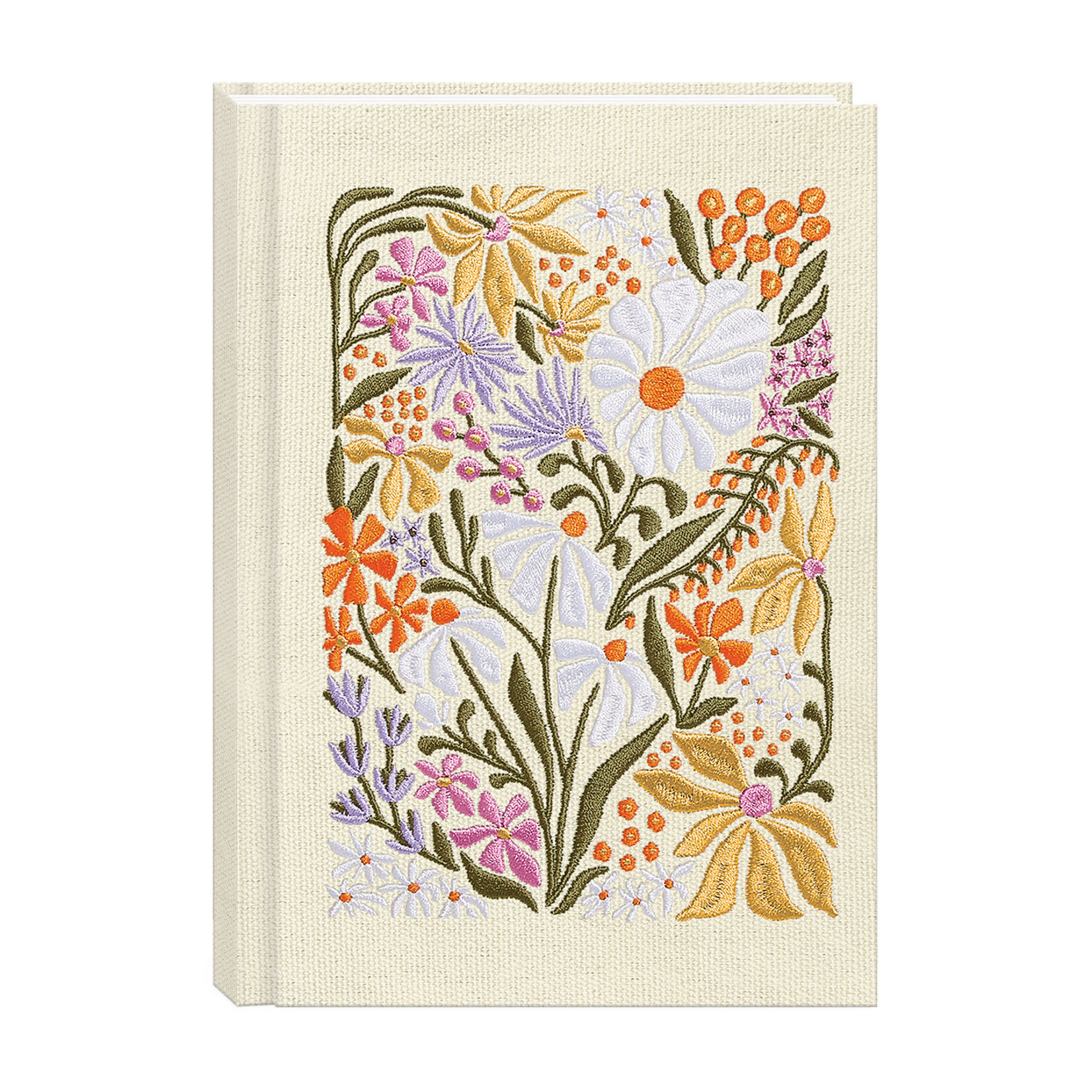 Lady Jayne Embroidered Fabric Journal - Assorted Styles