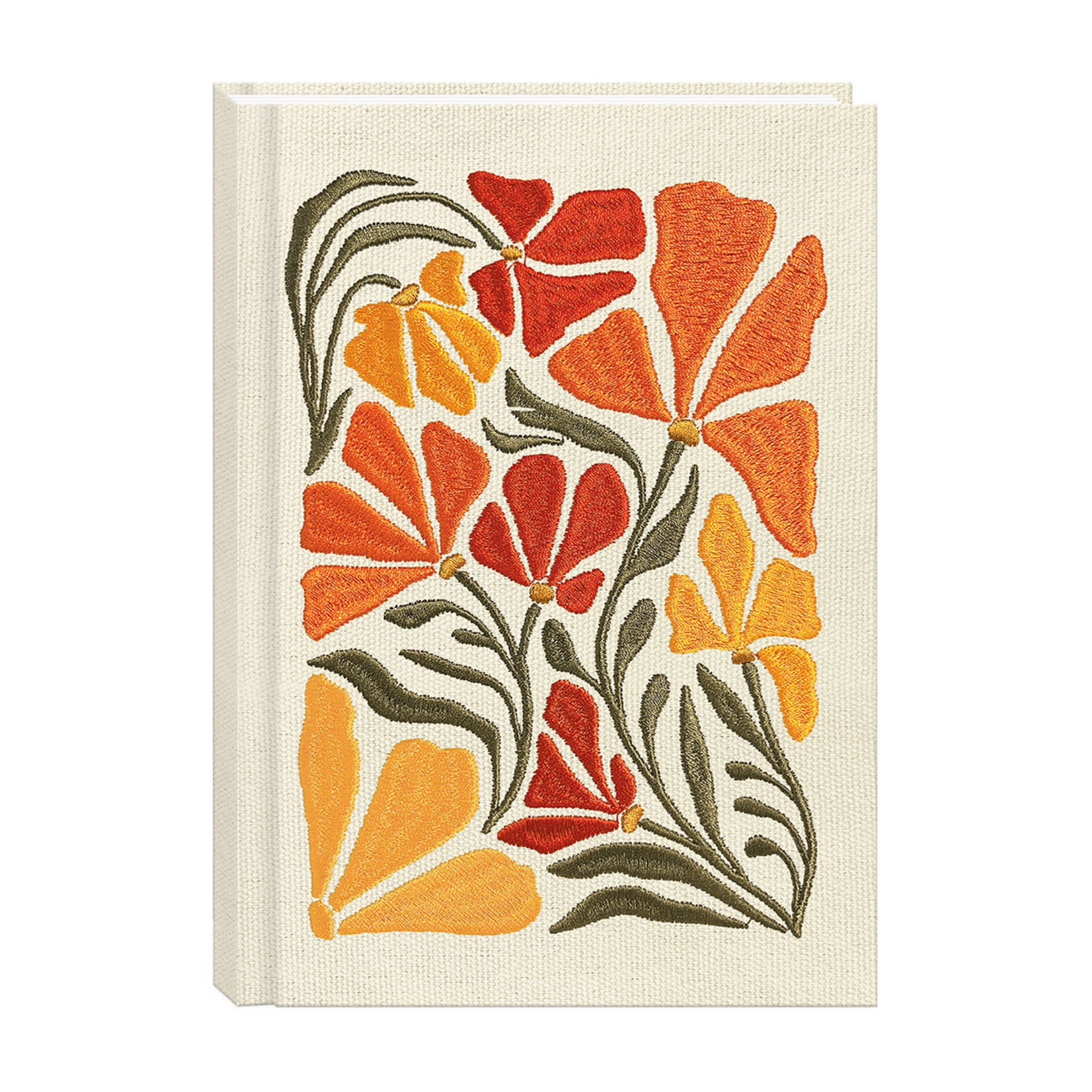 Lady Jayne Embroidered Fabric Journal - Assorted Styles