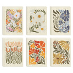 Lady Jayne Embroidered Fabric Journal - Assorted Styles