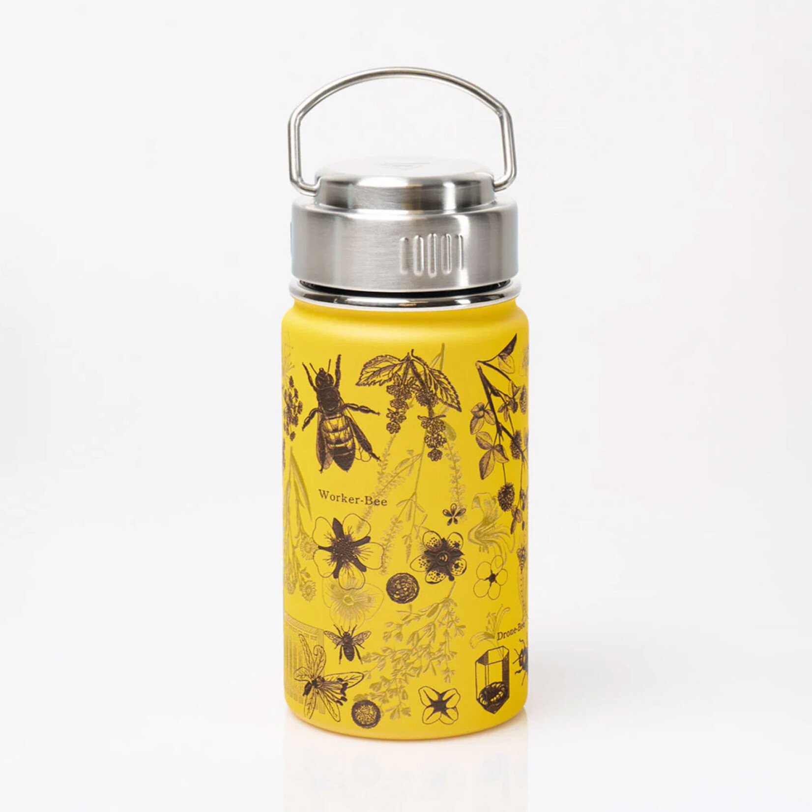 Cognitive Surplus Stainless Steel Bottle - Honey Bee (12oz/18oz/32oz)