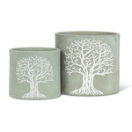 Abbott Cement Planter - Tree of Life (Small / Large)