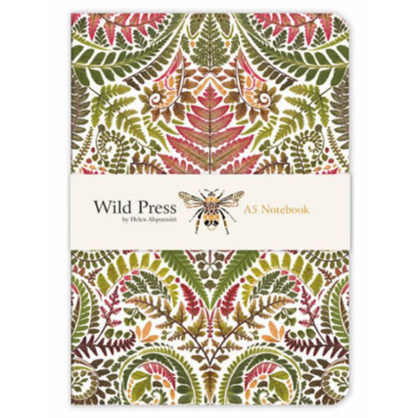 Museums & Galleries Softcover A5 Notebook - Fern Fever