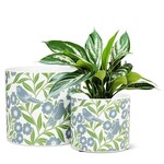 Abbott Ceramic Planter - Leaves & Birds (Small / Large)
