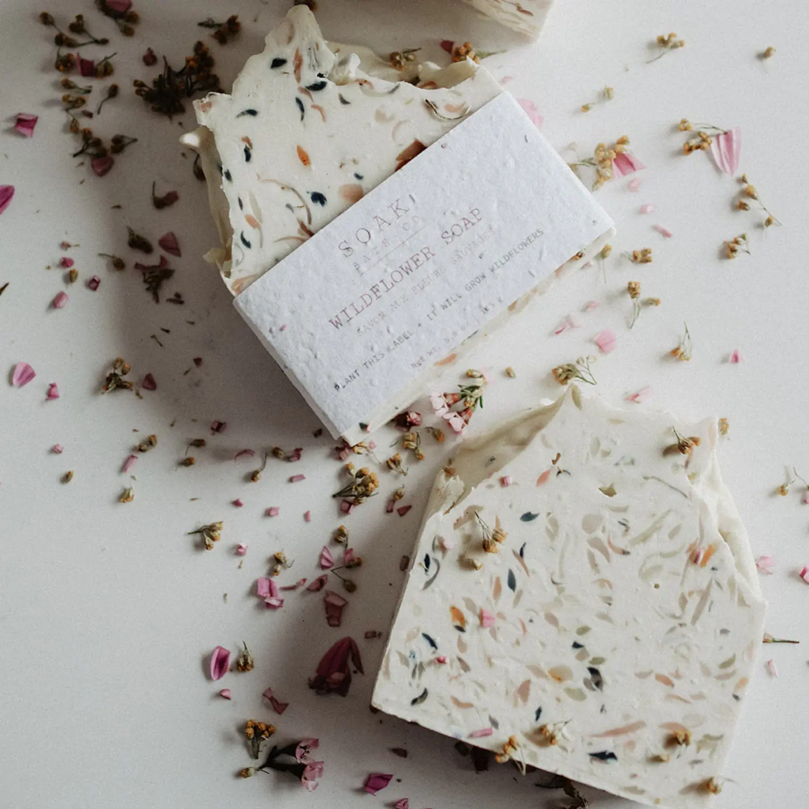 SOAK Bath Co Soap Bar - Wildflower