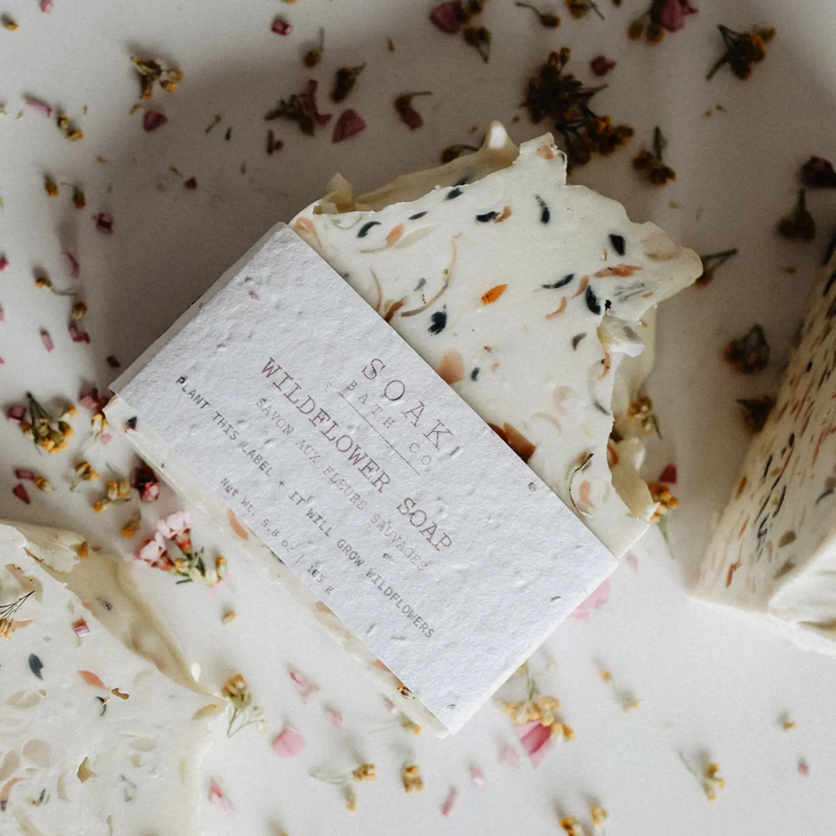 SOAK Bath Co Soap Bar - Wildflower