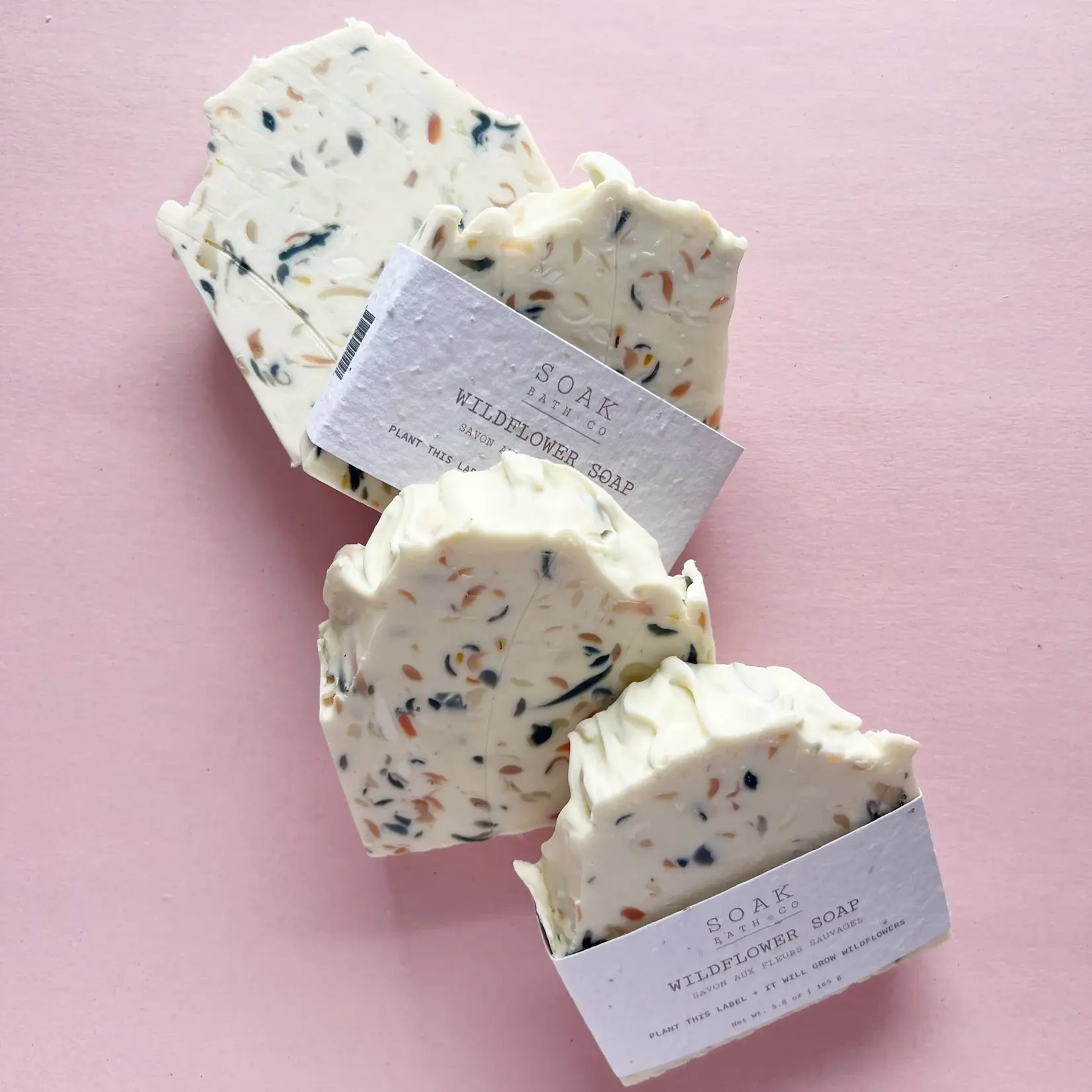 SOAK Bath Co Soap Bar - Wildflower
