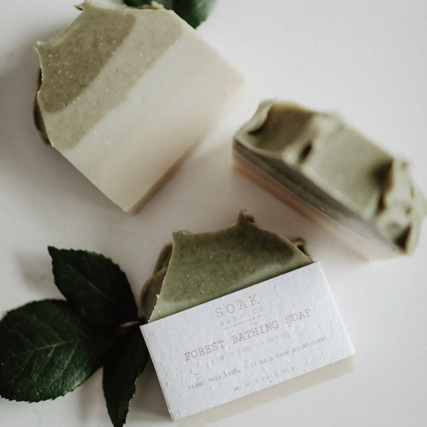 SOAK Bath Co Soap Bar - Forest Bathing
