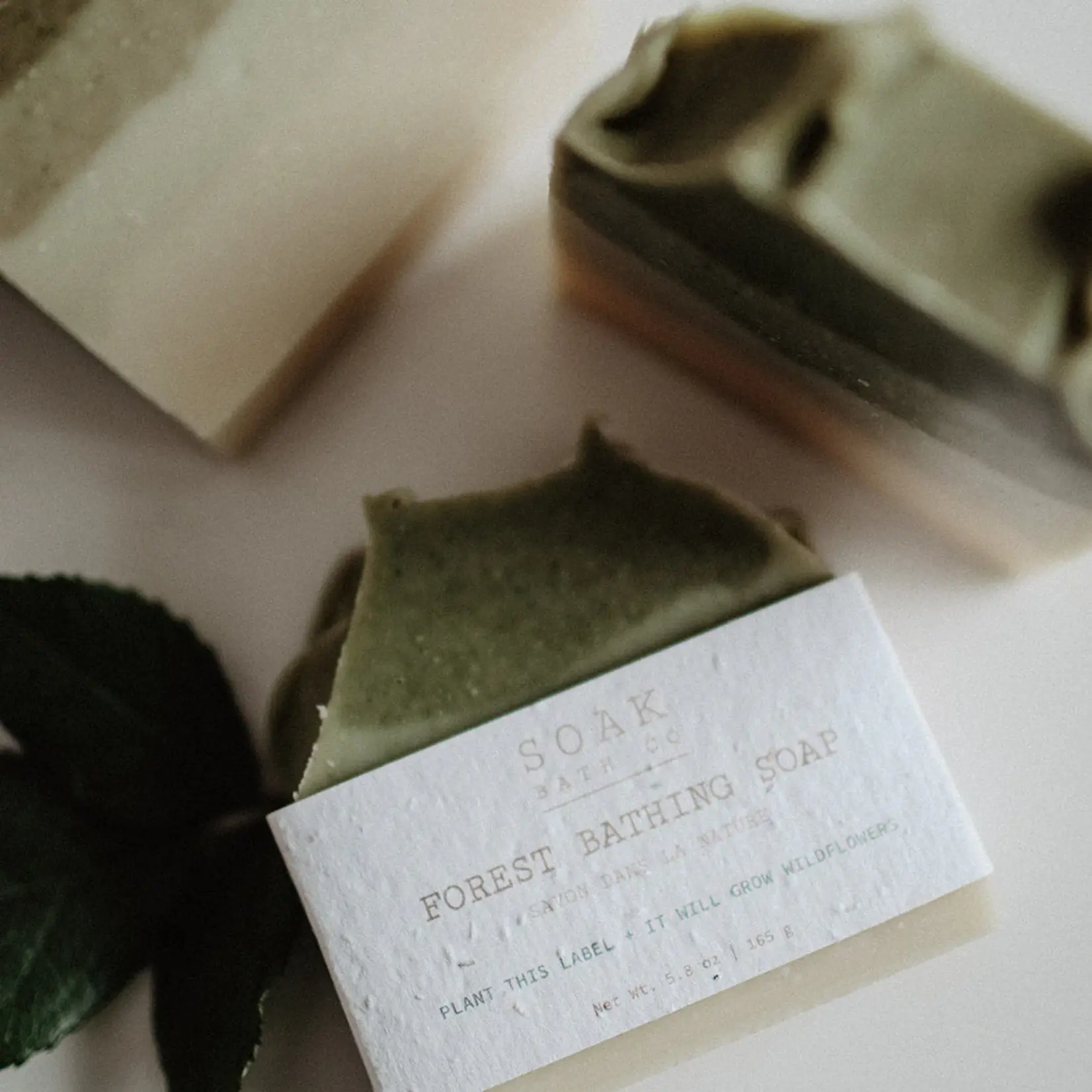 SOAK Bath Co Soap Bar - Forest Bathing