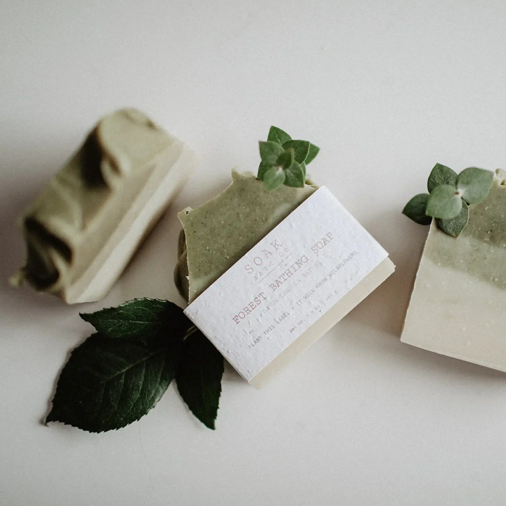 SOAK Bath Co Soap Bar - Forest Bathing