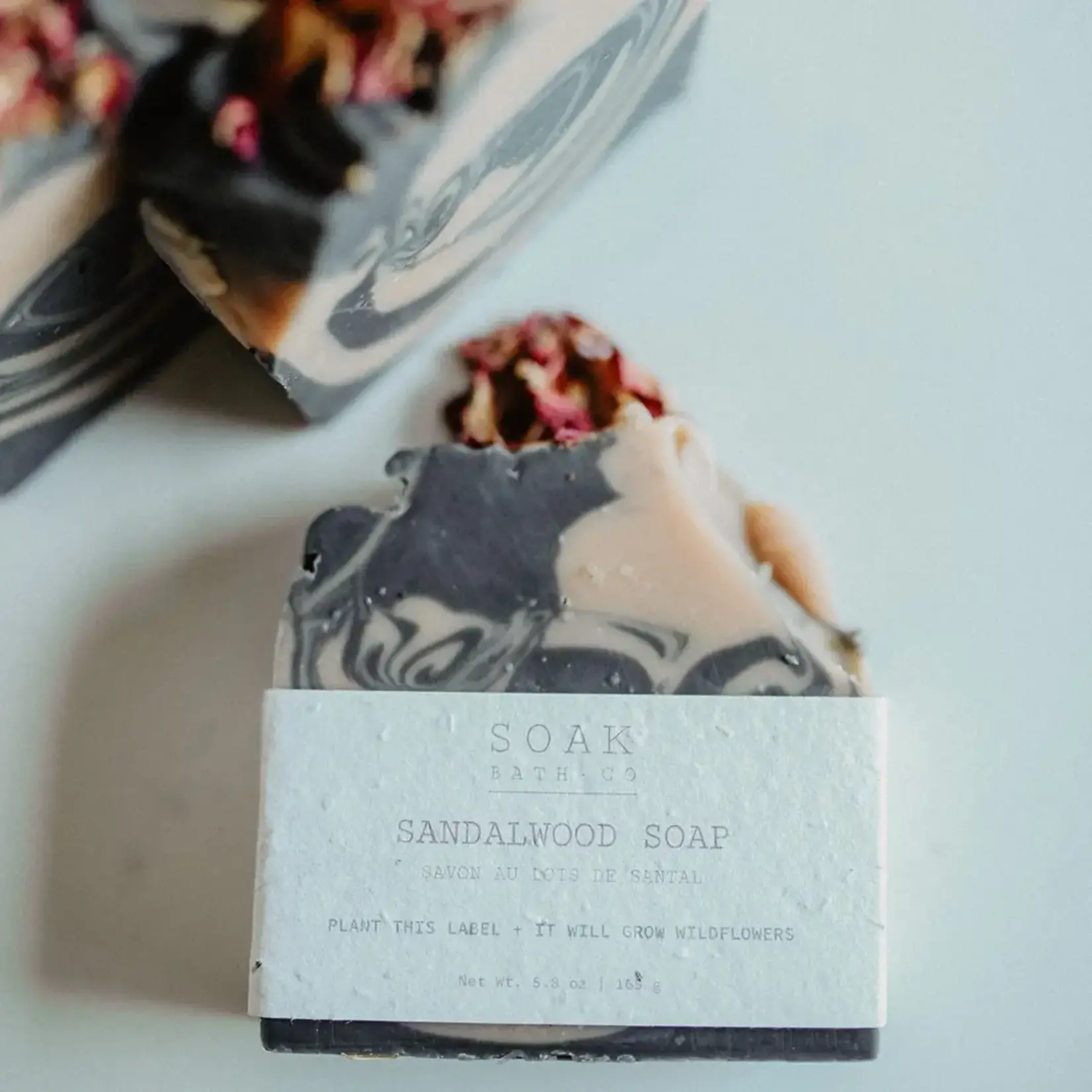 SOAK Bath Co Soap Bar - Sandalwood