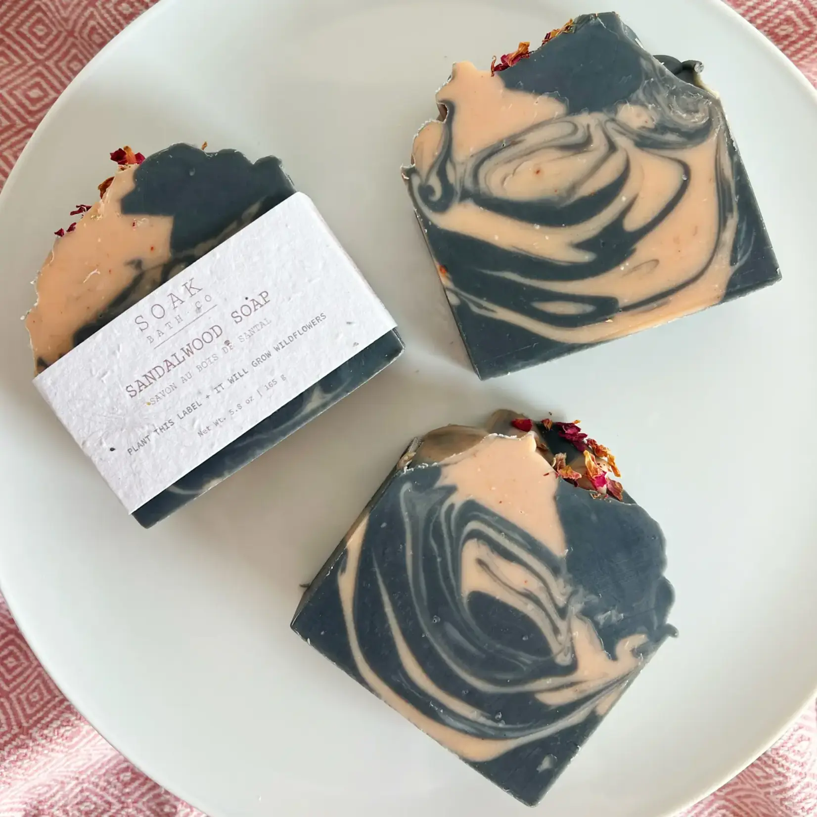 SOAK Bath Co Soap Bar - Sandalwood