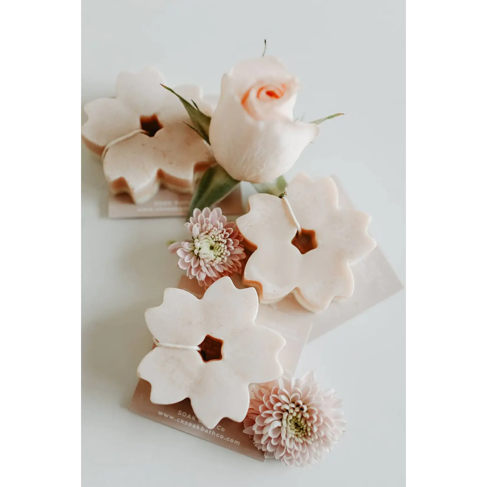 SOAK Bath Co Soap Bar - Pomegranate Petal