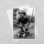Salty Alyce Greeting Card - Little Daredevil