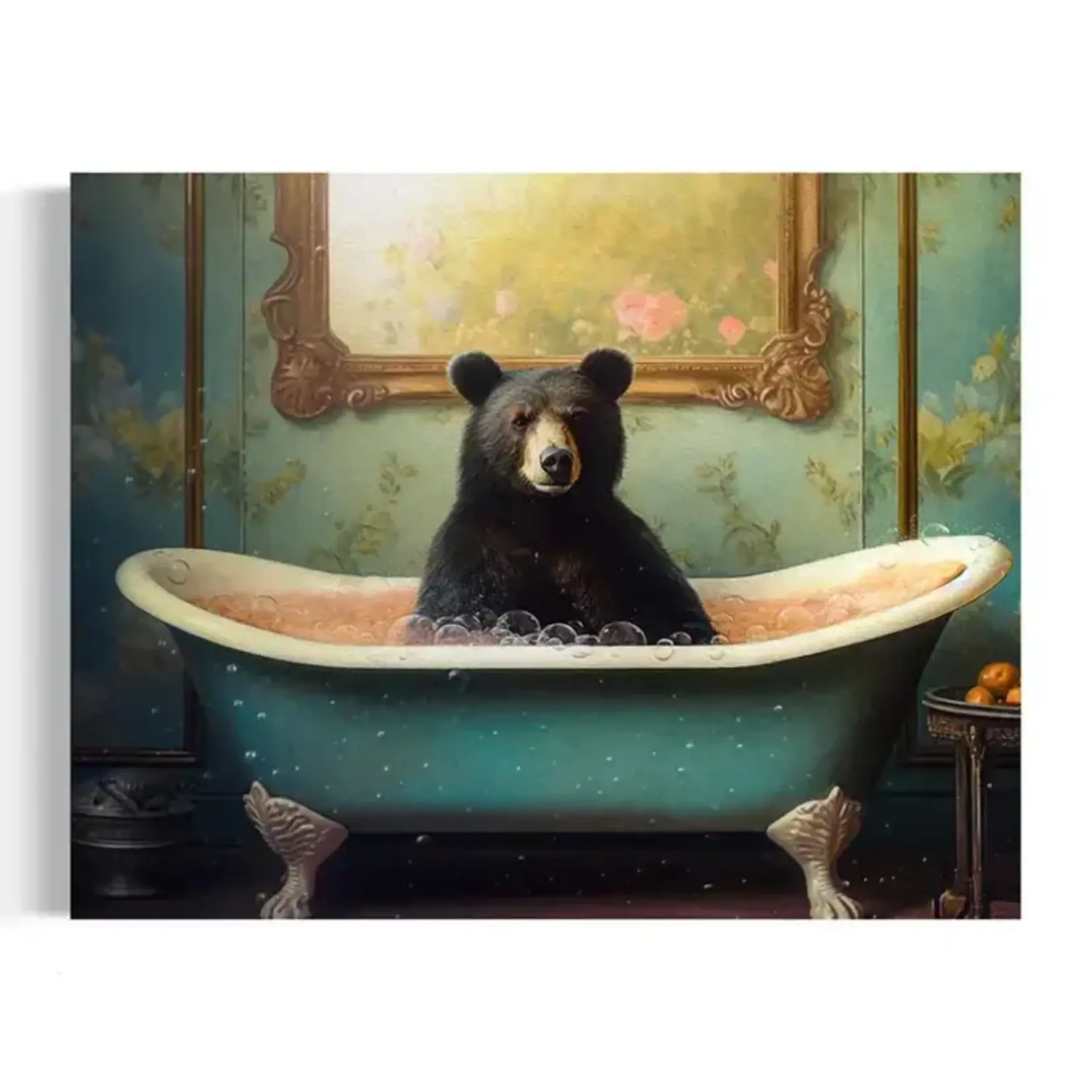 Salty Alyce Wall Decor - Bear in the Bathtub