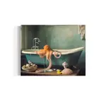 Salty Alyce Wall Decor - Octopus in the Bathtub