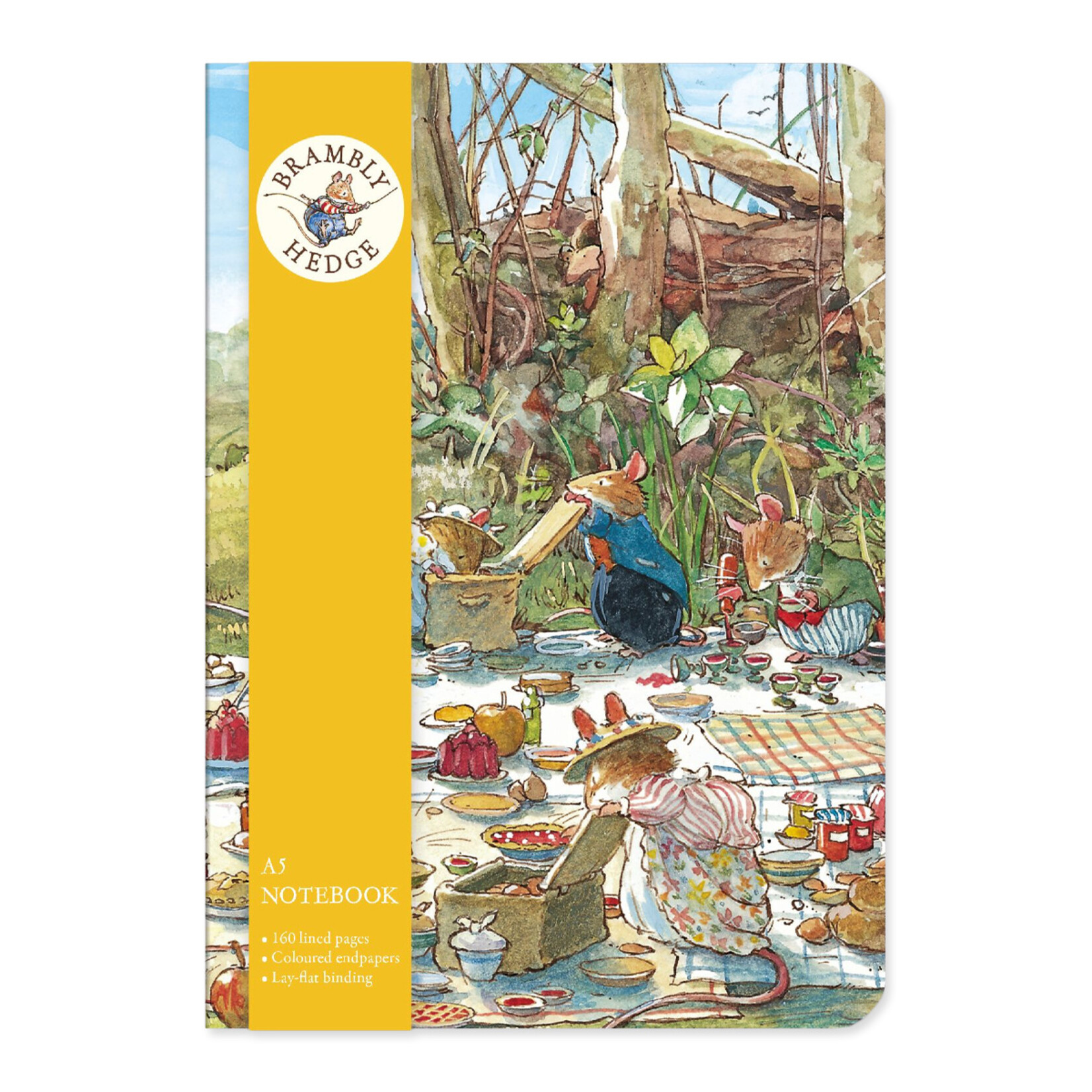 Museums & Galleries A5 Notebook - Spring Picnic