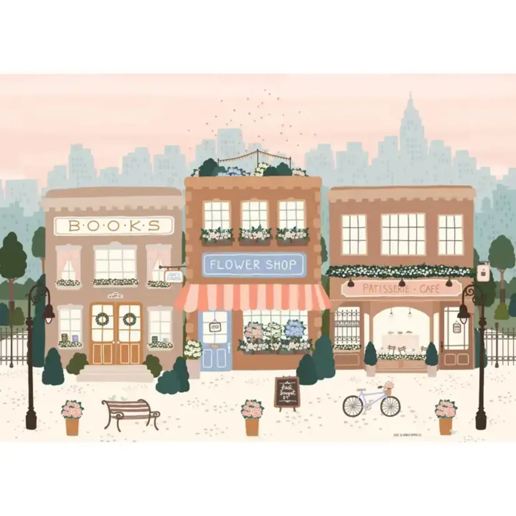 Villager Puzzles Jigsaw Puzzle - Main Street (500-Piece)