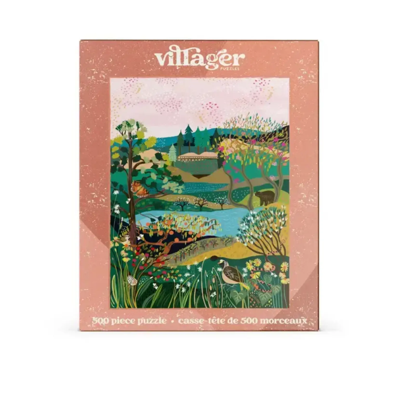 Villager Puzzles Jigsaw Puzzle - Okanagan Valley (500-Piece)