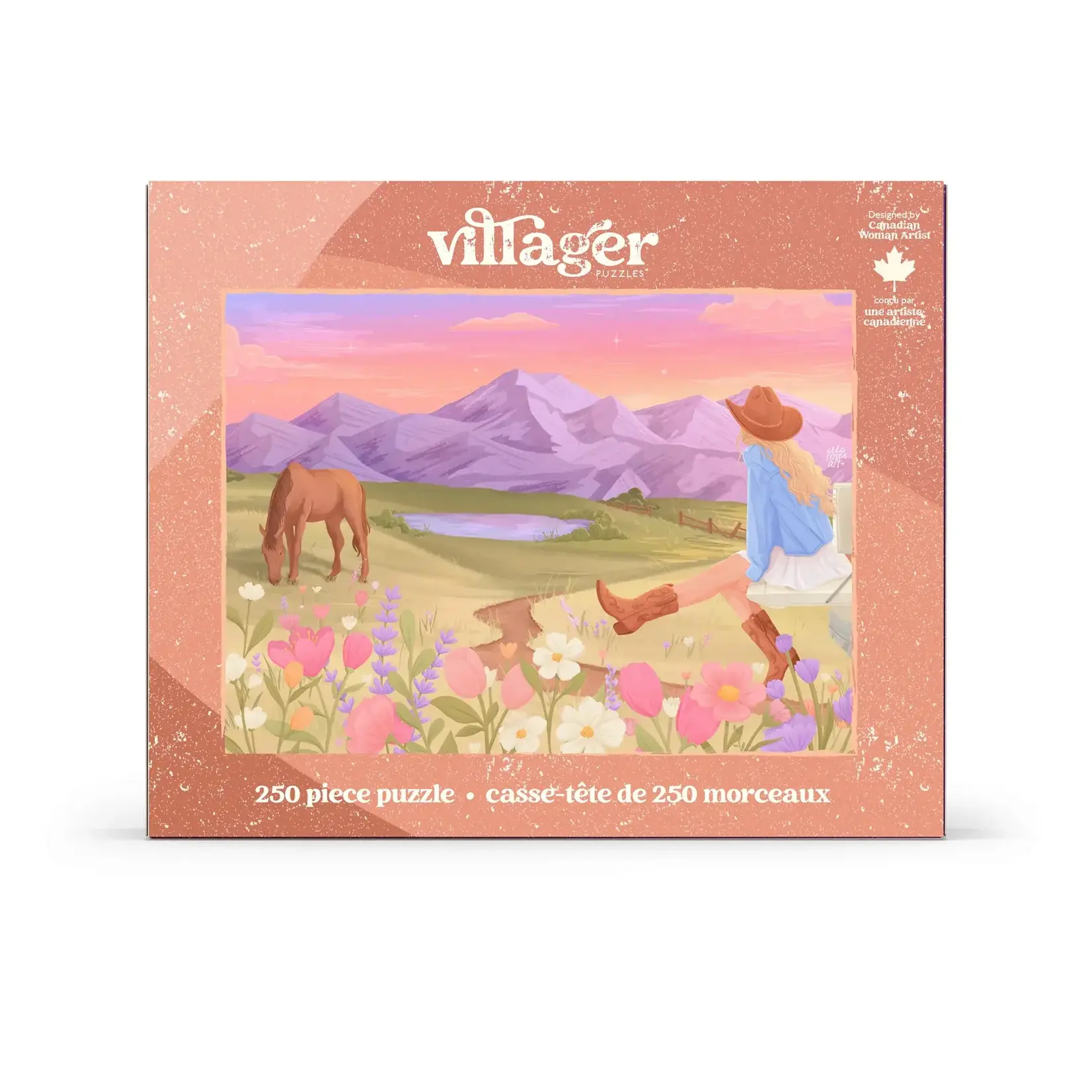 Villager Puzzles Jigsaw Puzzle - Rockies Meadow (250-Piece)