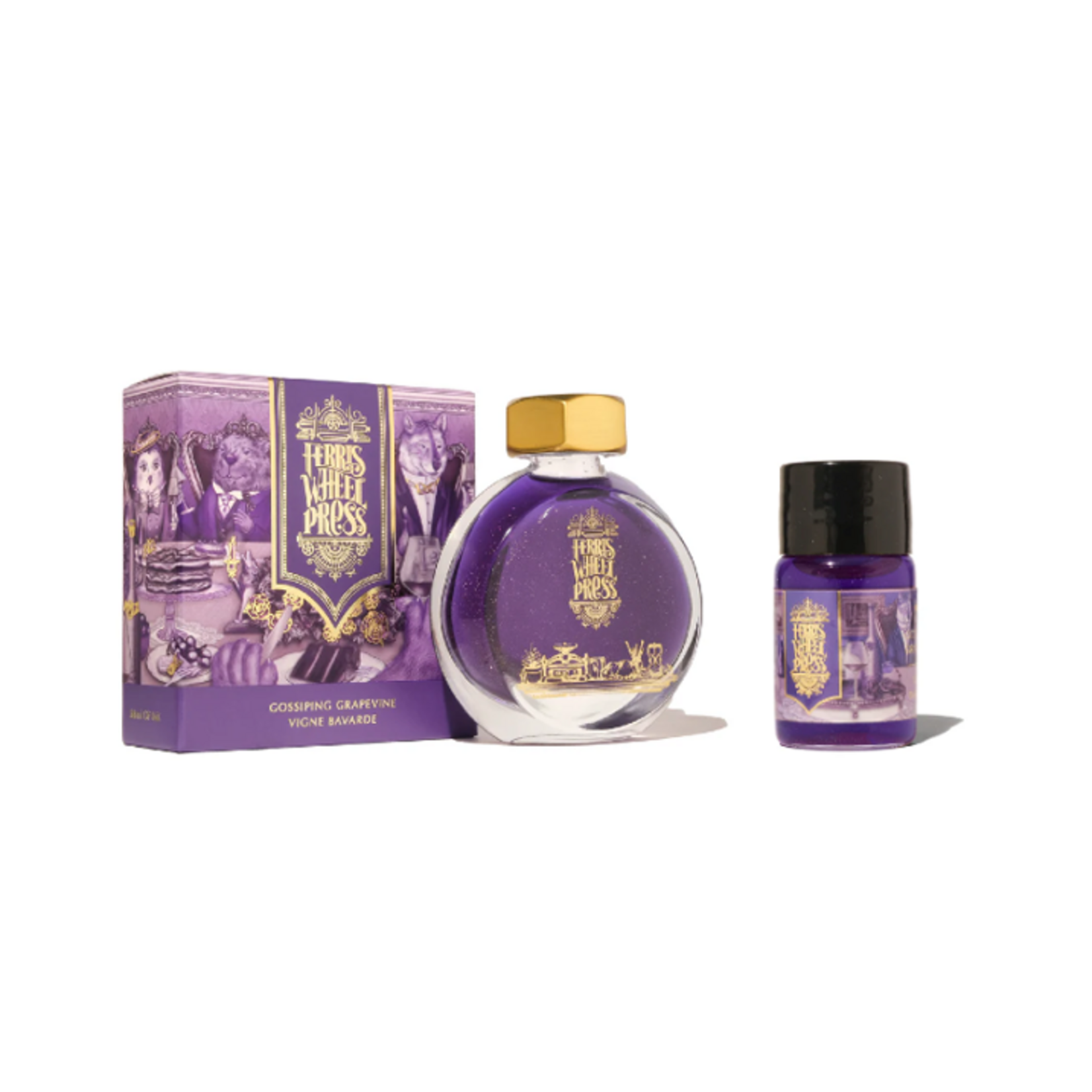Ferris Wheel Press Fountain Pen Ink - Gossiping Grapevine (38ml / 10ml)