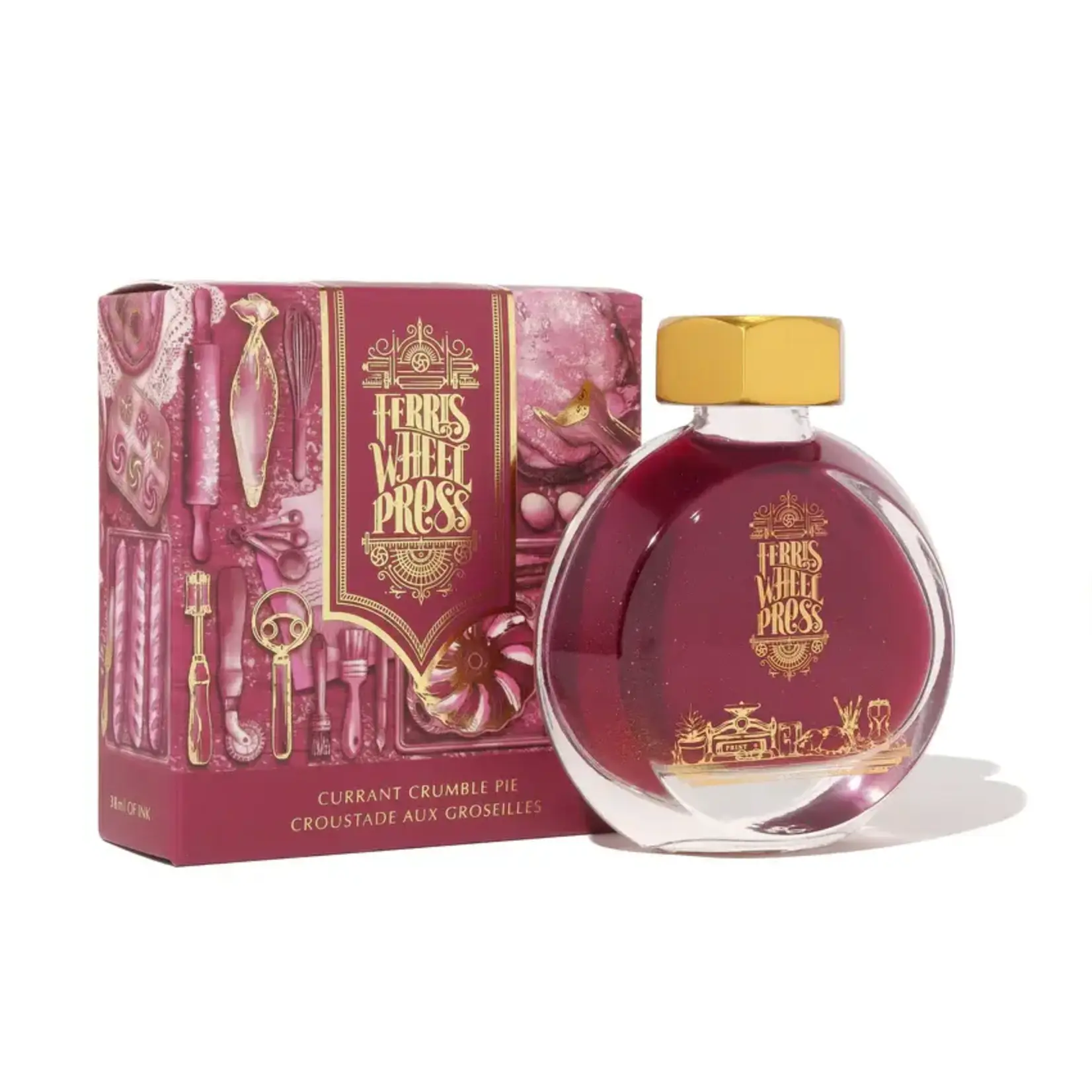 Ferris Wheel Press Fountain Pen Ink - Currant Crumble Pie (38ml / 10ml)