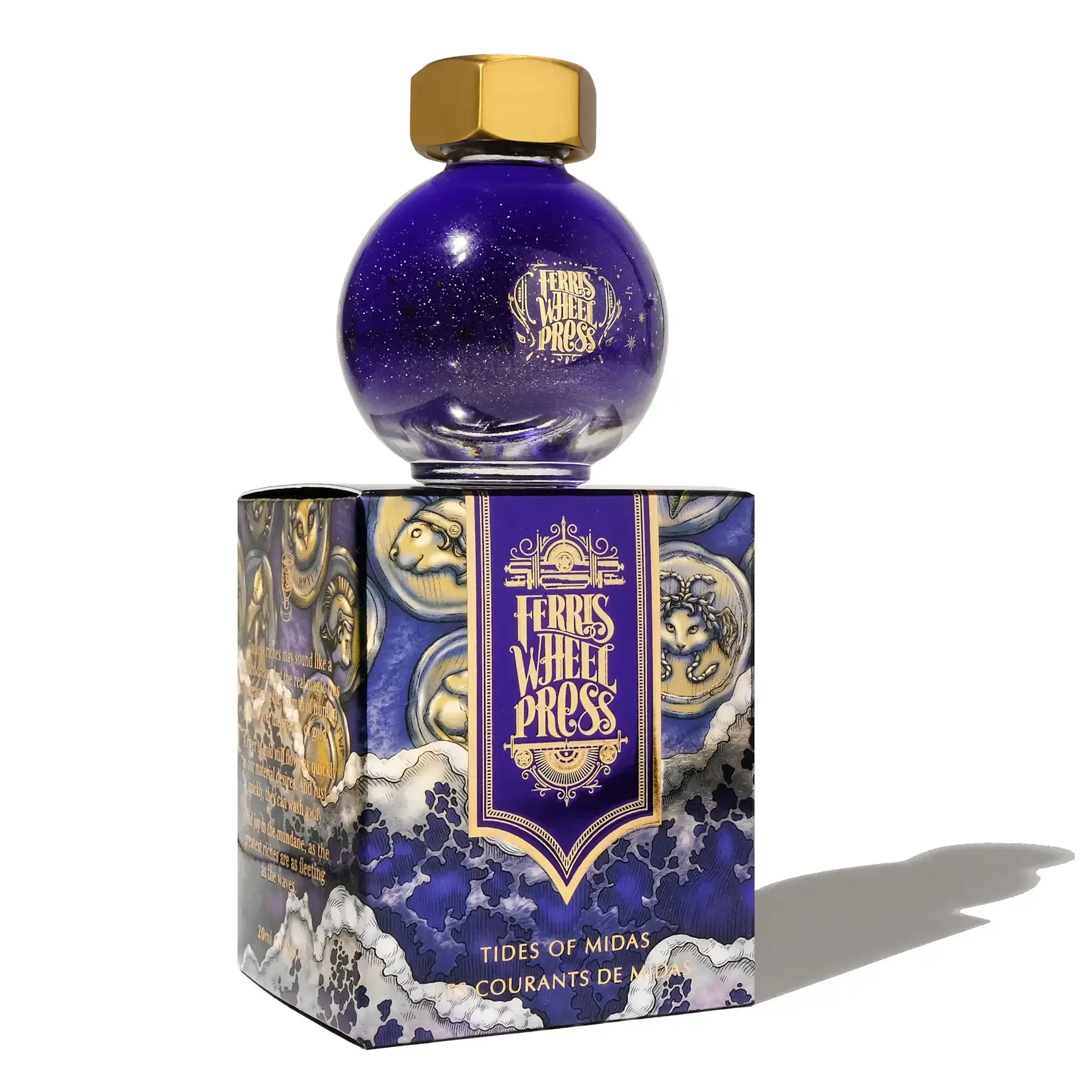 Ferris Wheel Press Fountain Pen Ink - Tides of Midas (20ml / 10ml)