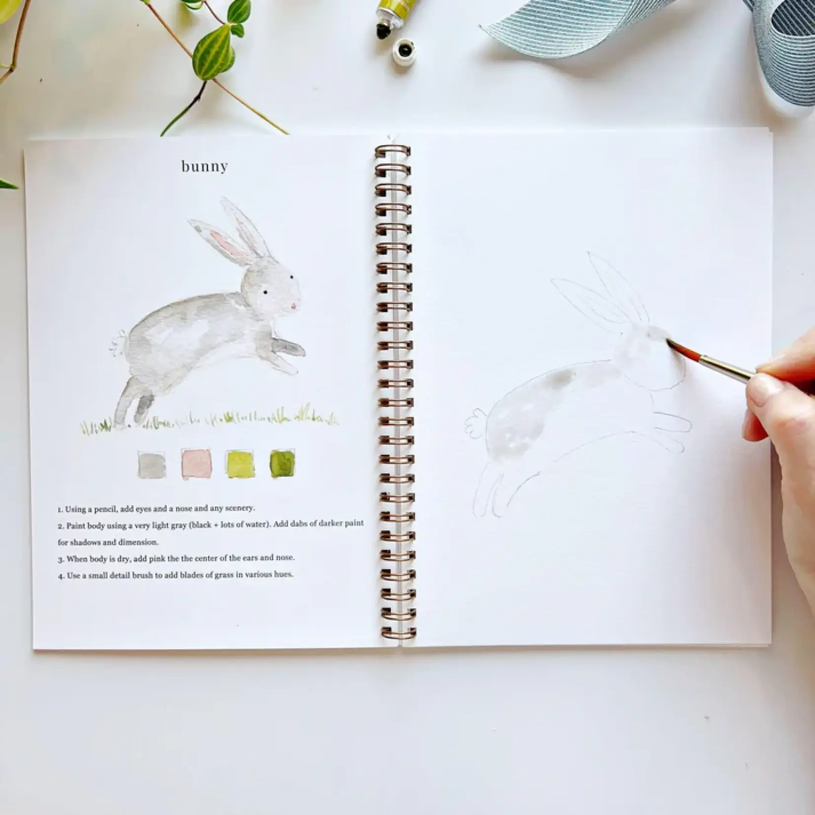 Emily Lex Studio Watercolor Workbook - Animals