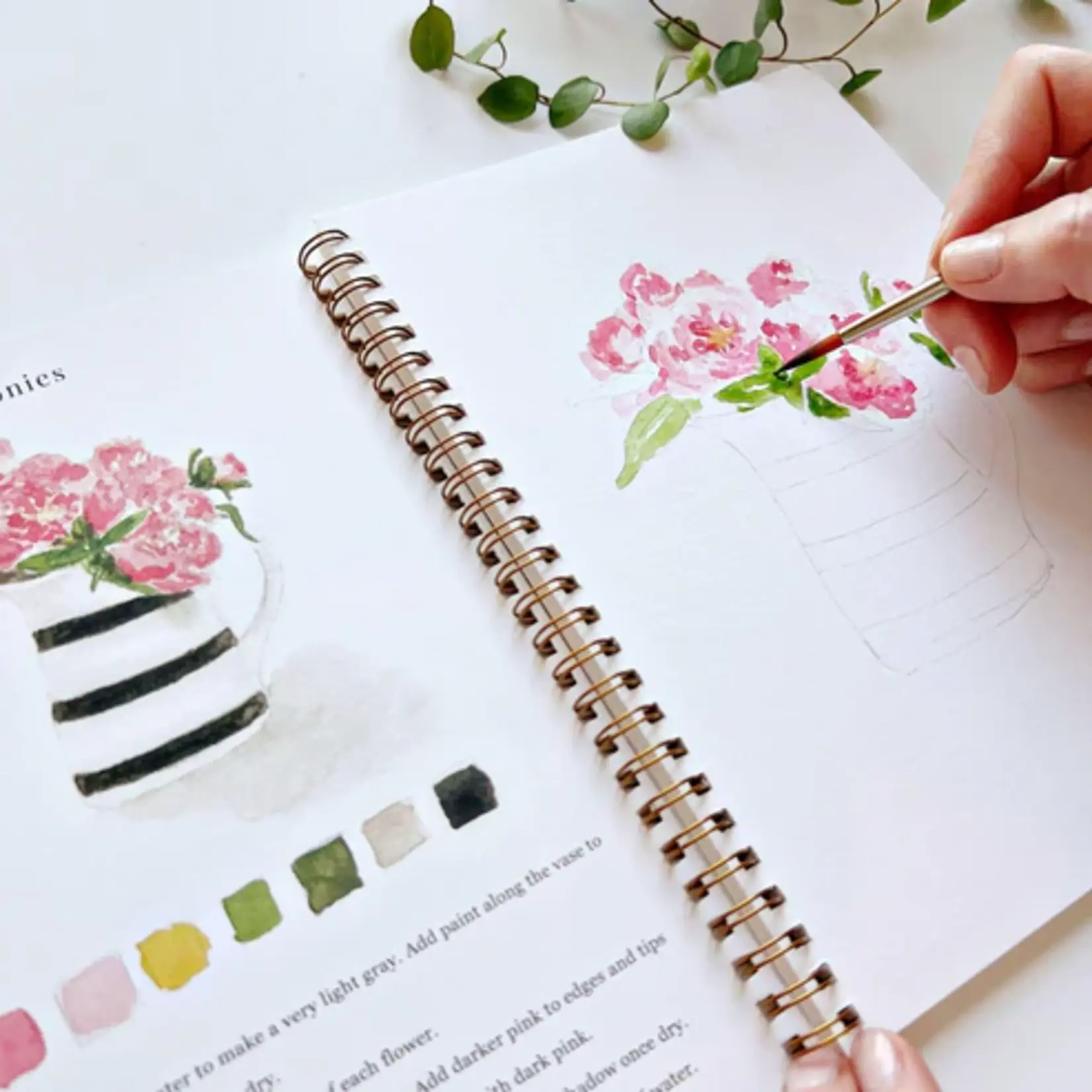 Emily Lex Studio Watercolor Workbook - Bouquets