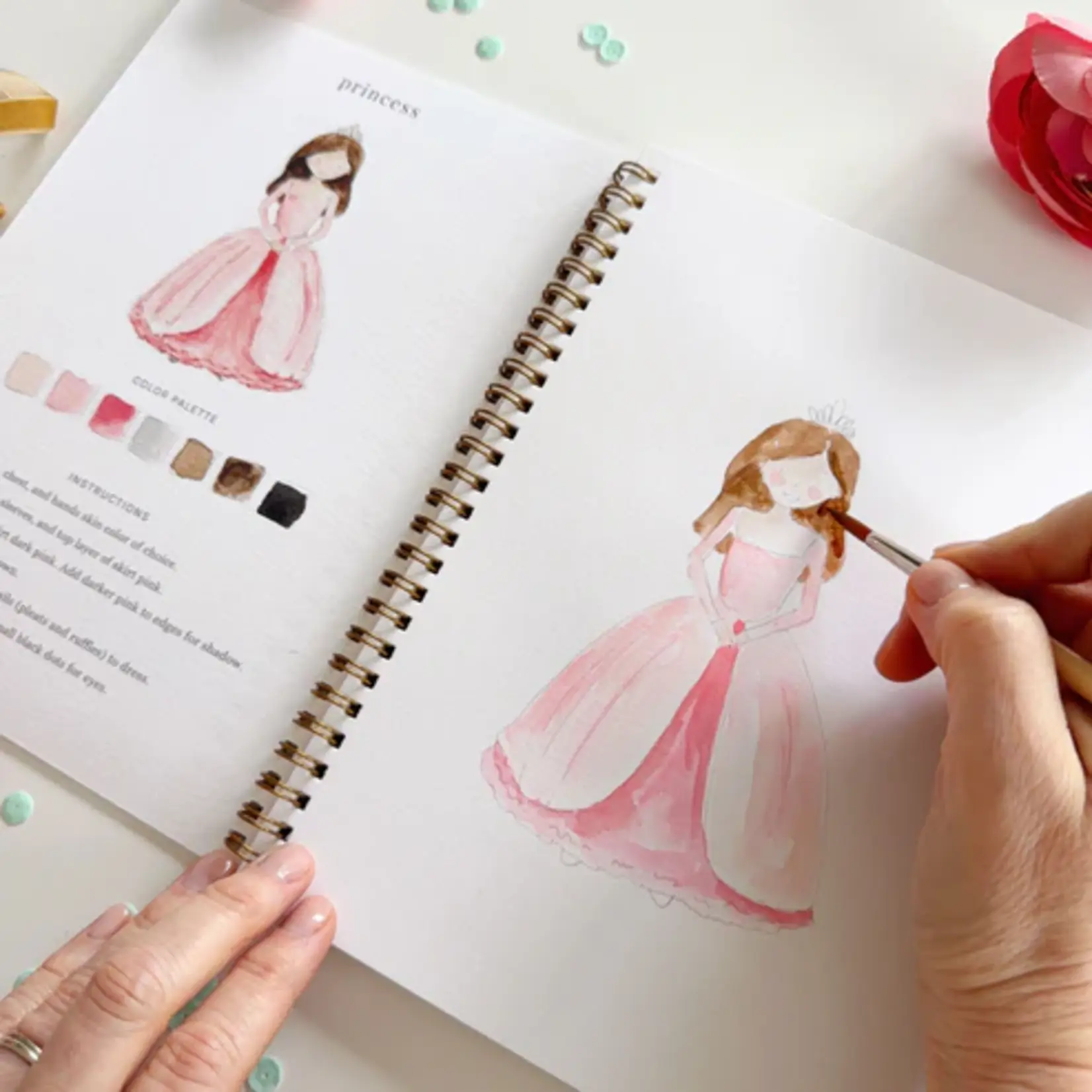 Emily Lex Studio Watercolor Workbook - Fairytale