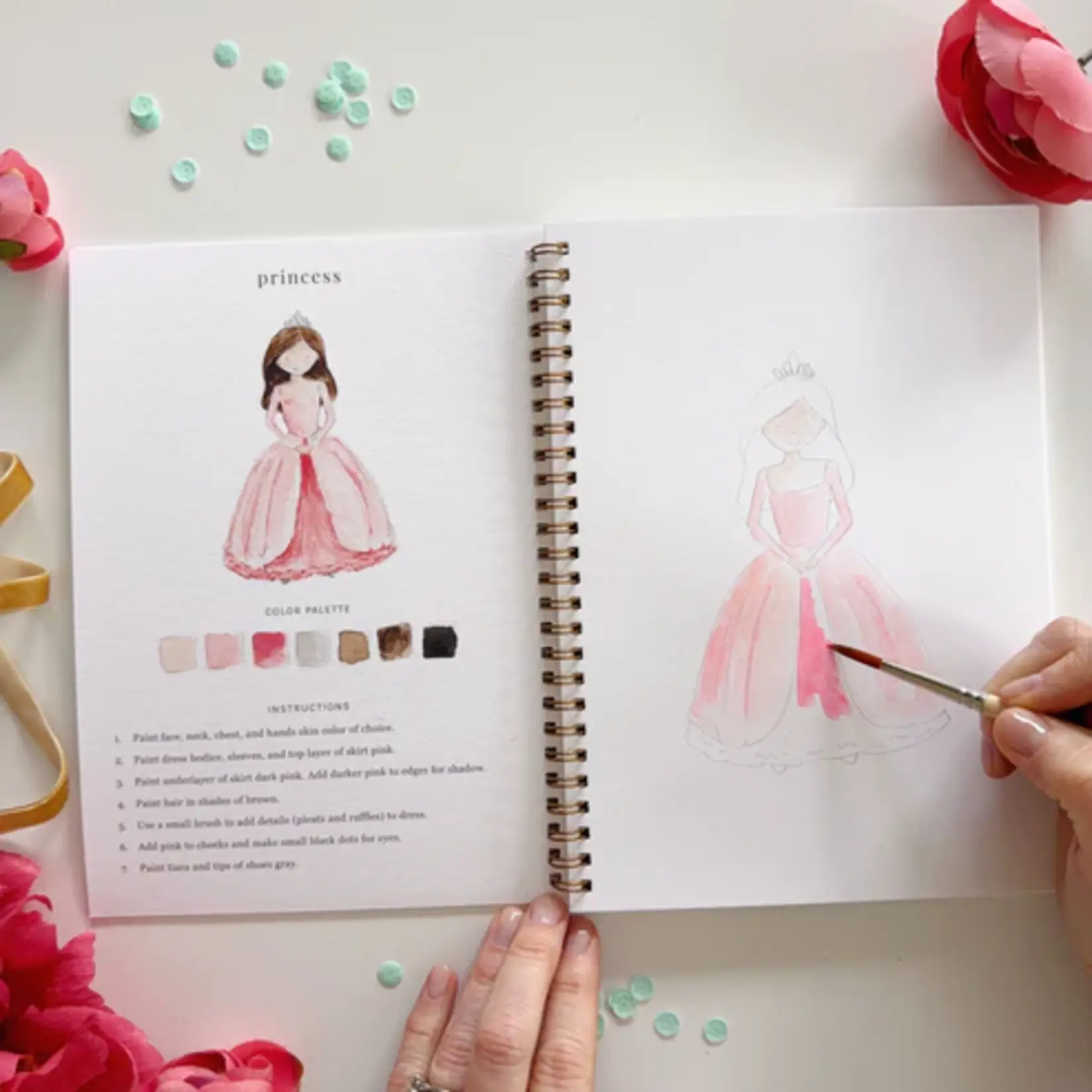 Emily Lex Studio Watercolor Workbook - Fairytale