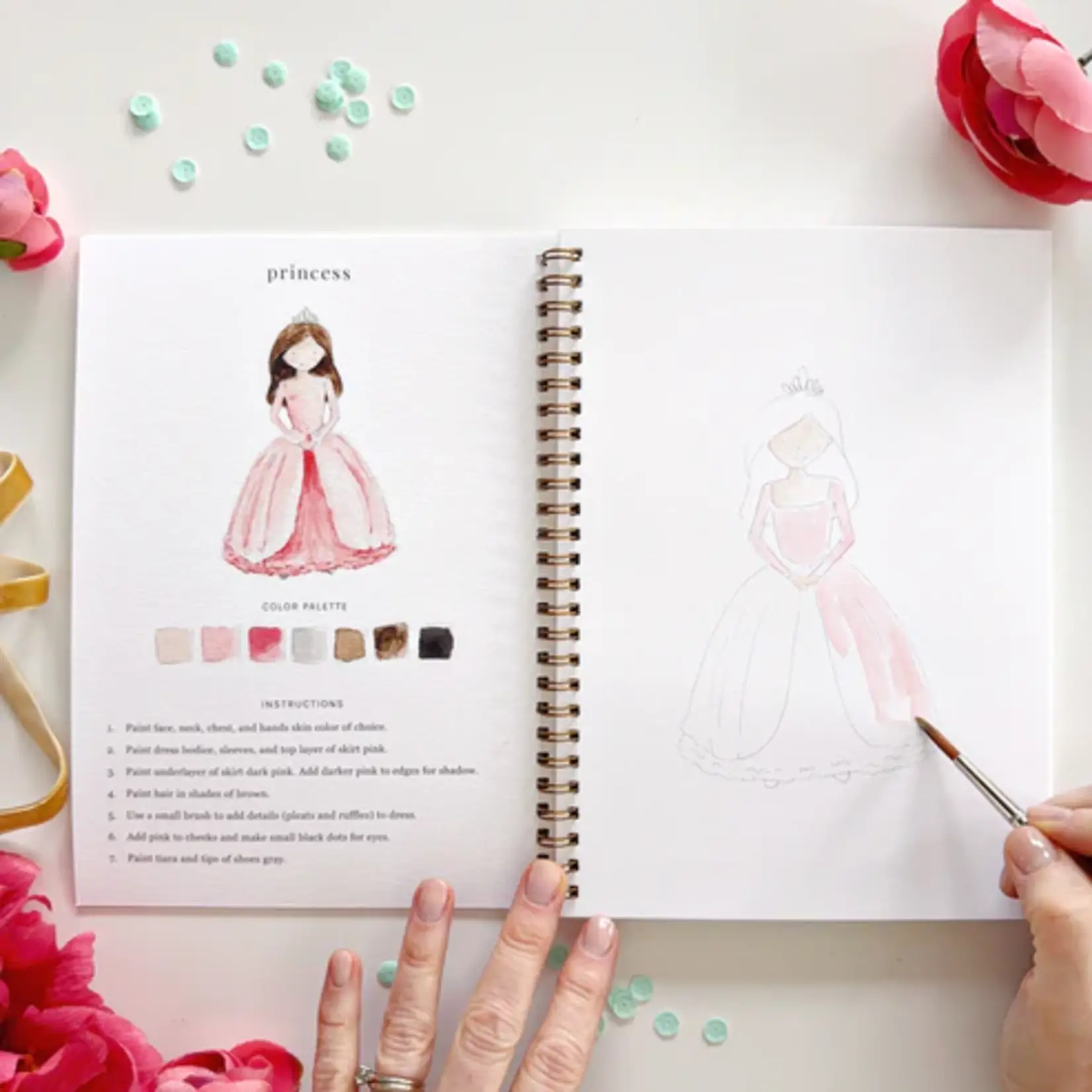 Emily Lex Studio Watercolor Workbook - Fairytale