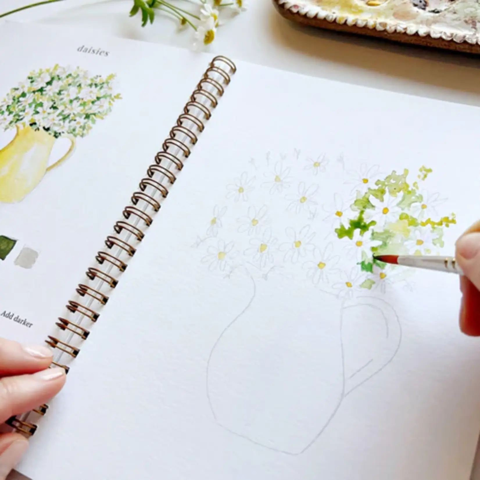 Emily Lex Studio Watercolor Workbook - Flowers