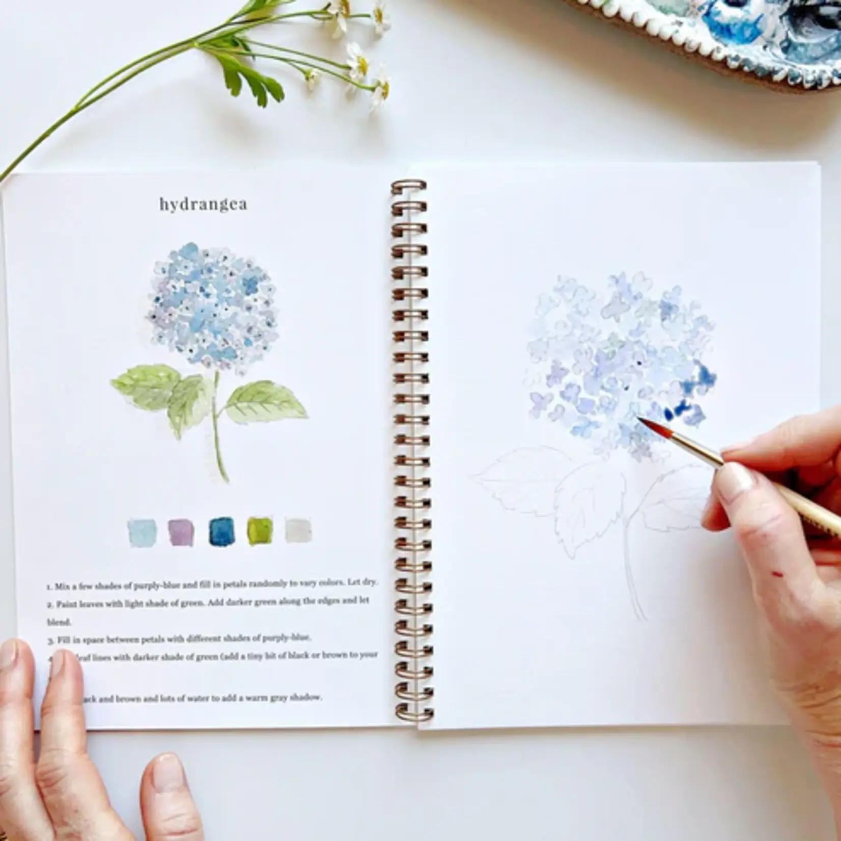 Emily Lex Studio Watercolor Workbook - Flowers
