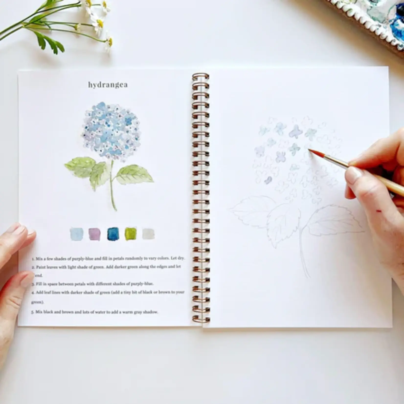 Emily Lex Studio Watercolor Workbook - Flowers