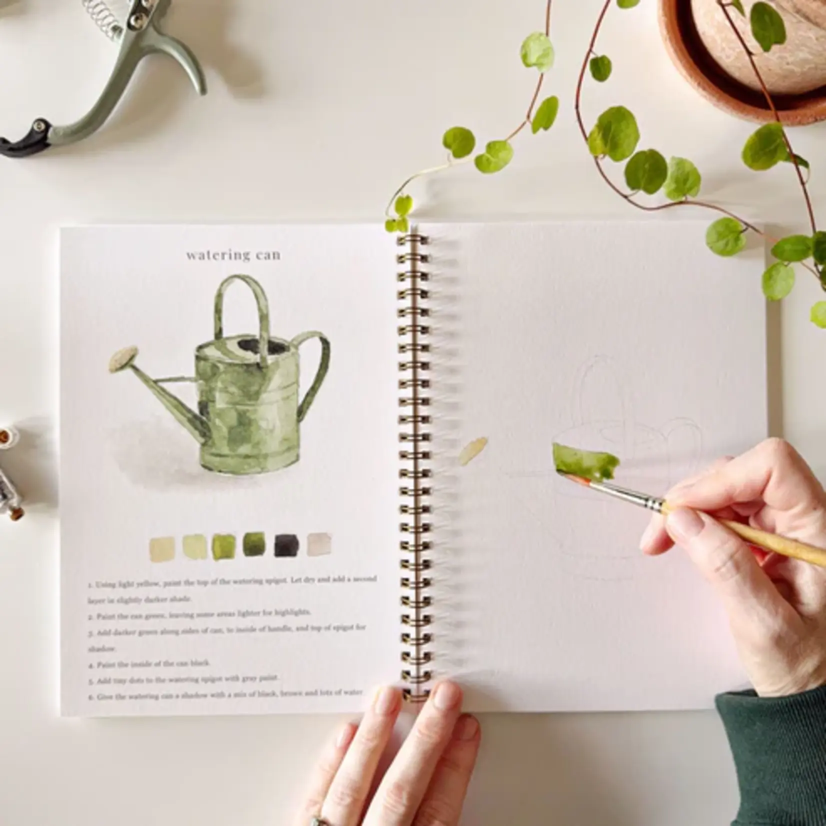 Emily Lex Studio Watercolor Workbook - Garden