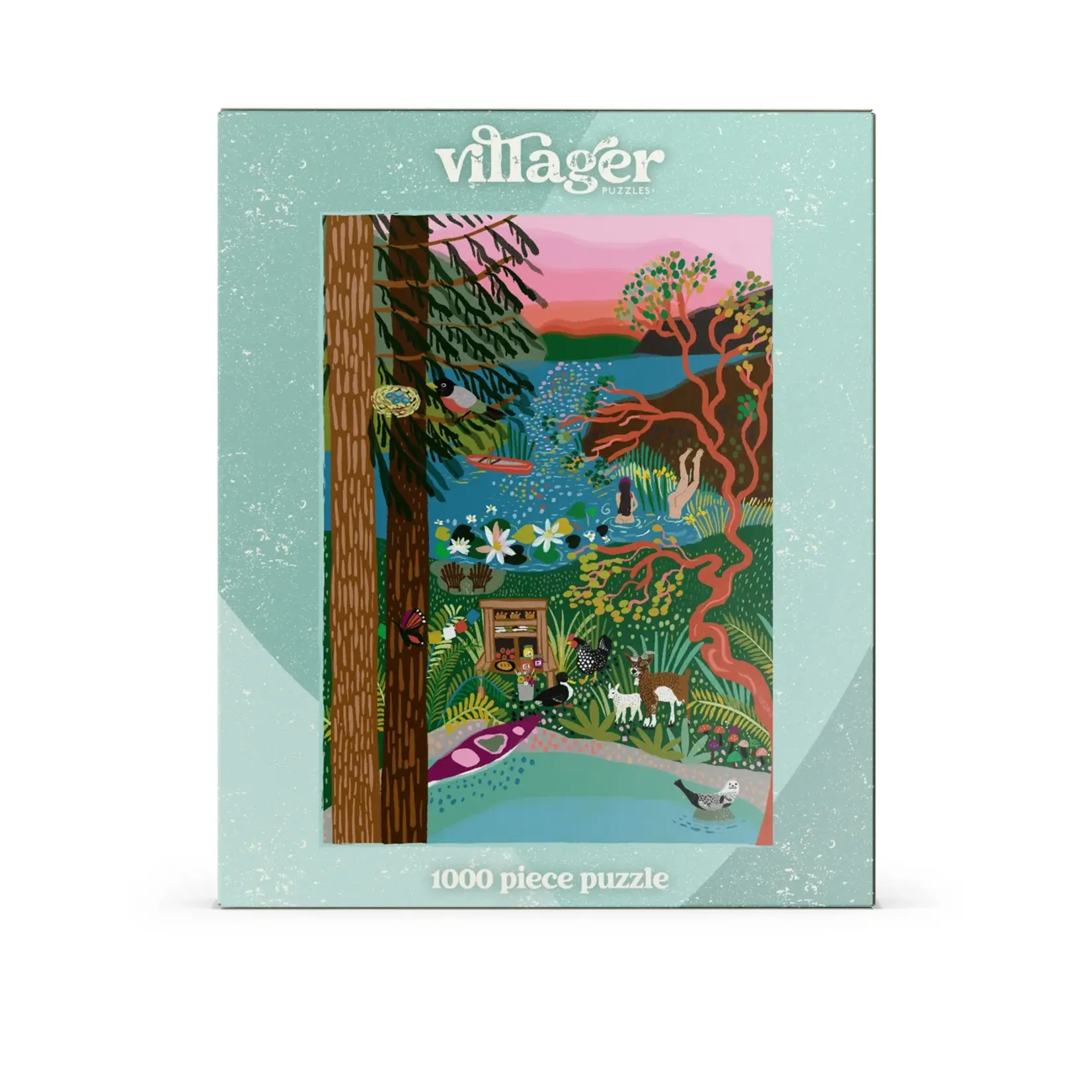Villager Puzzles Jigsaw Puzzle - Salt Spring Island (1000-Piece)