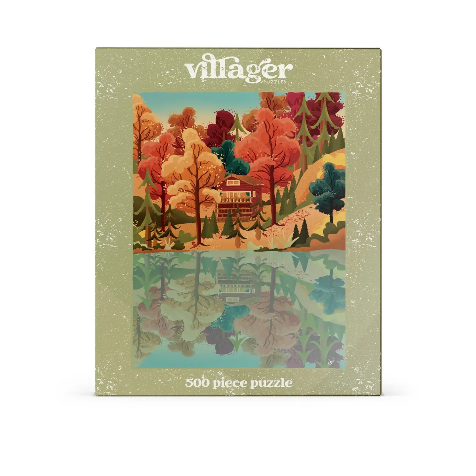 Villager Puzzles Jigsaw Puzzle - Muskoka Leaves (500-Piece)