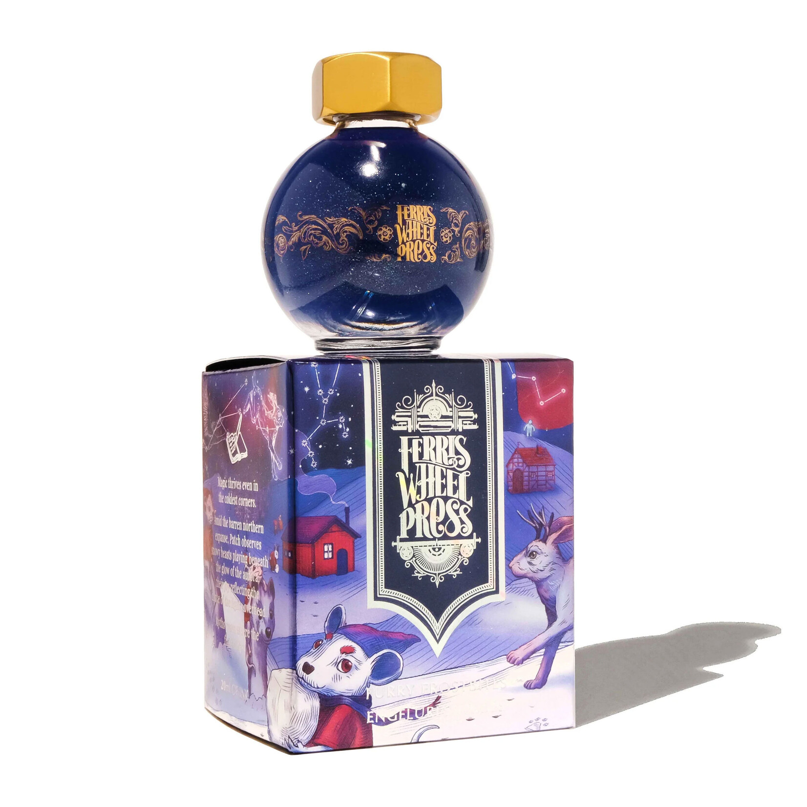 Ferris Wheel Press Fountain Pen Ink - Furry Frostbites (20ml / 10ml)