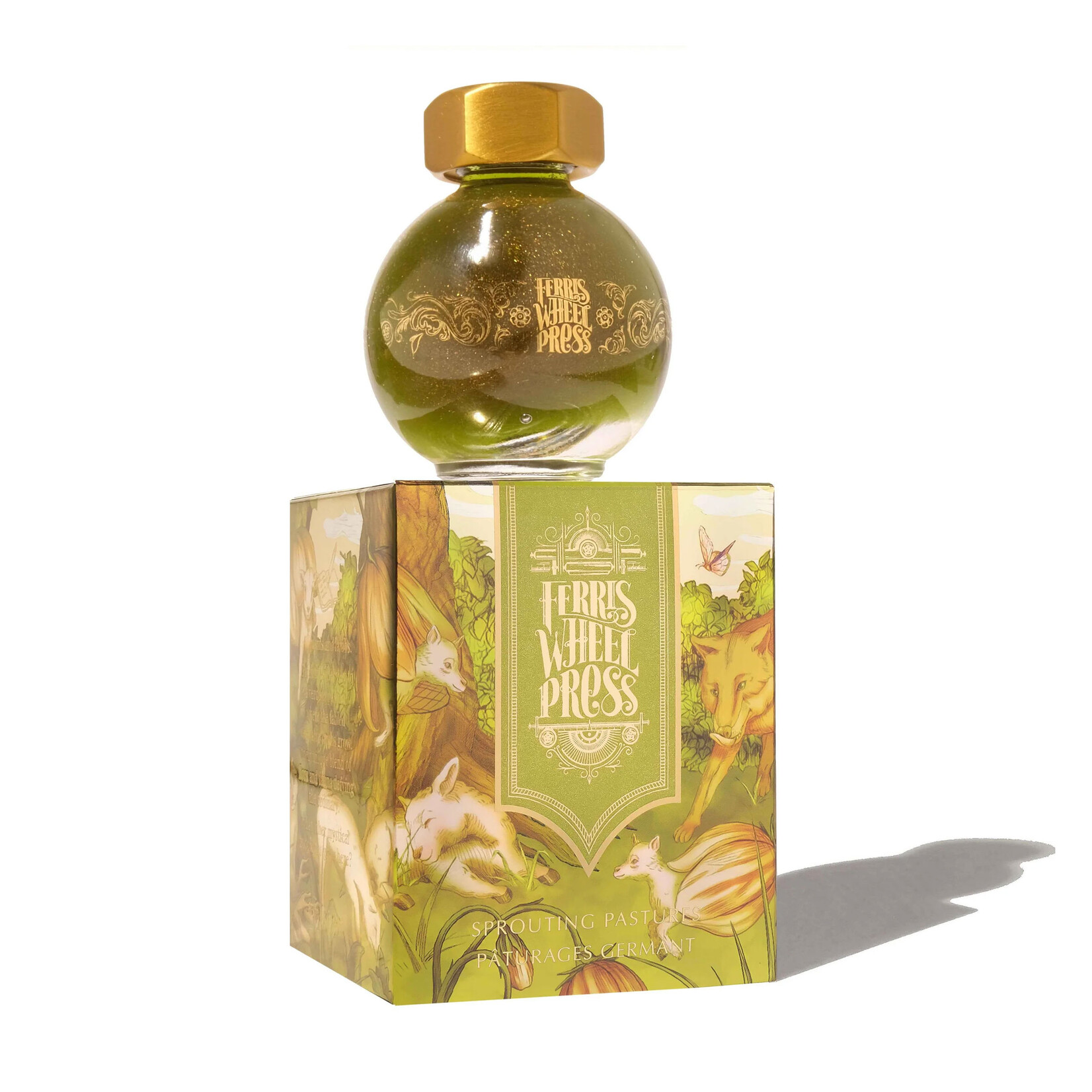 Ferris Wheel Press Ferris Wheel Press Fountain Pen Ink - Sprouting Pastures (20ml)